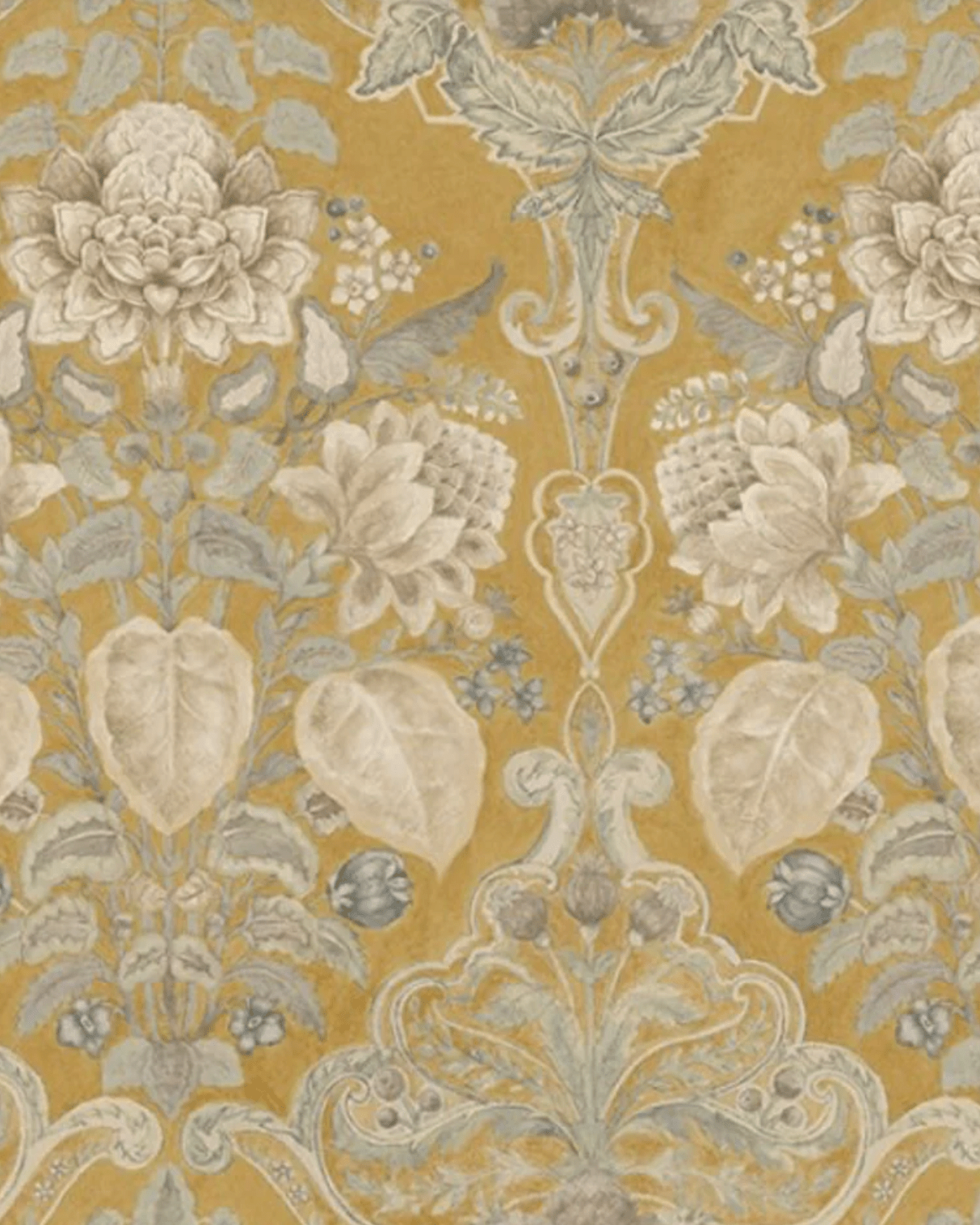 Damask - Marble Lotus - Damask