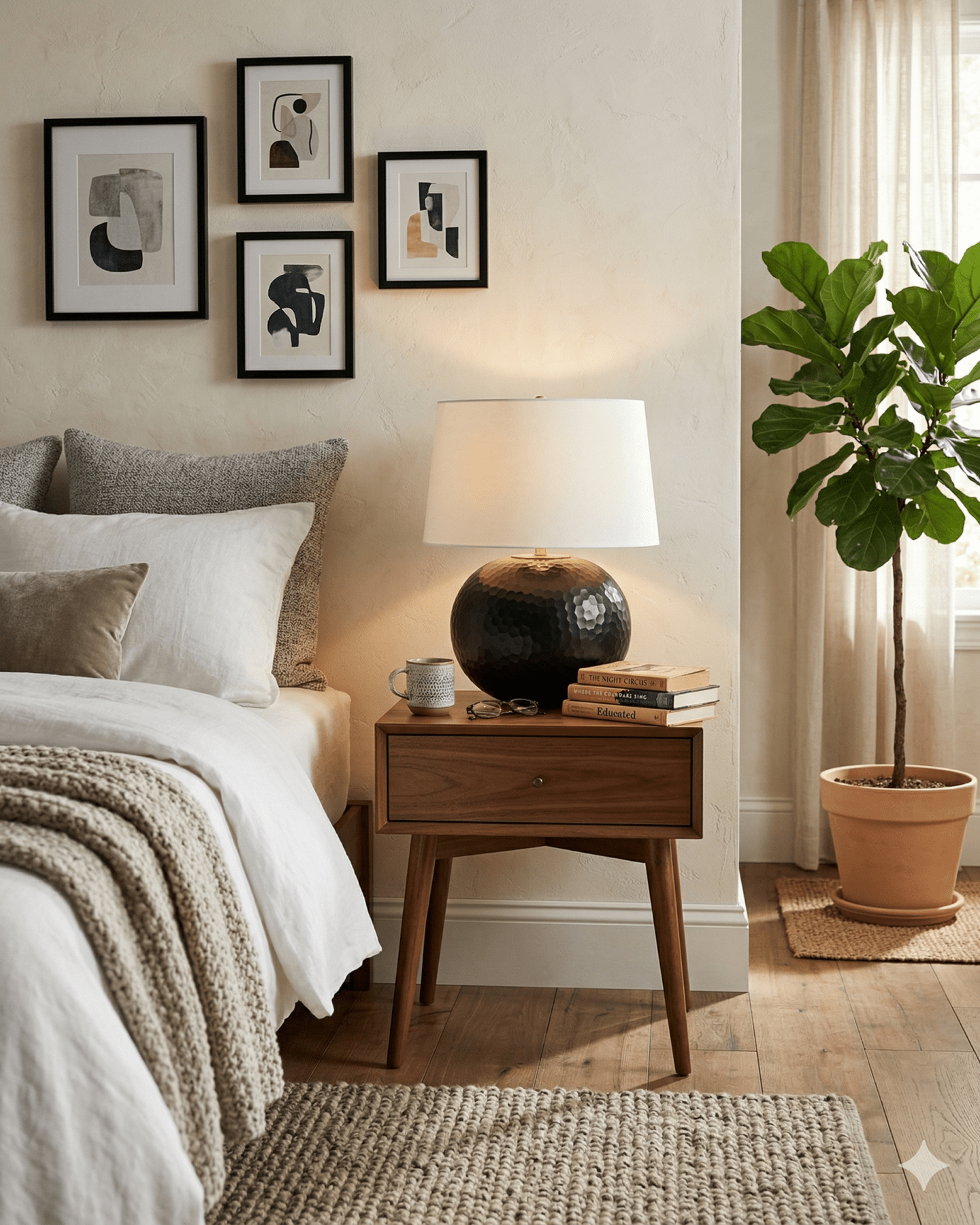 DASHVILLE Table Lamp - Marble Lotus - DASHVILLE Table Lamp