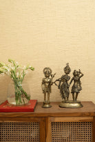 Dhokra Hanuman Brass Statue - Marble Lotus - Dhokra Hanuman Brass Statue