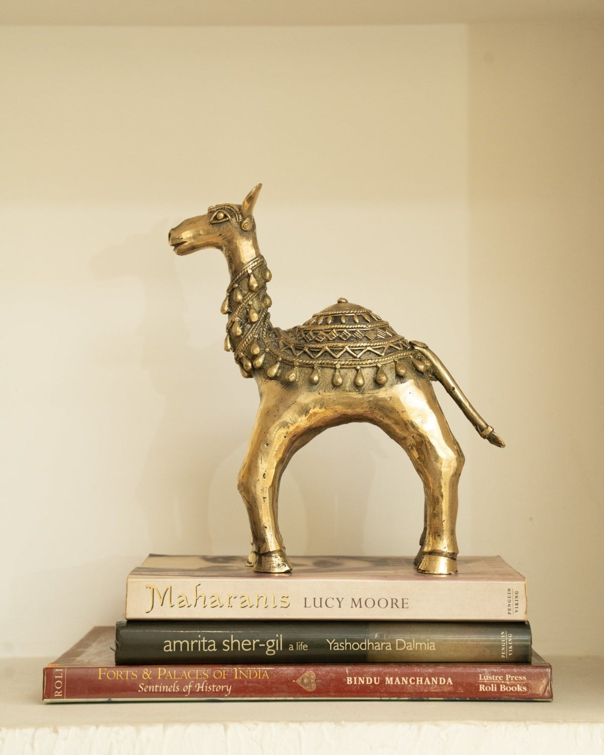 Dhokra Tribal Camel Statue - Marble Lotus - Dhokra Tribal Camel Statue
