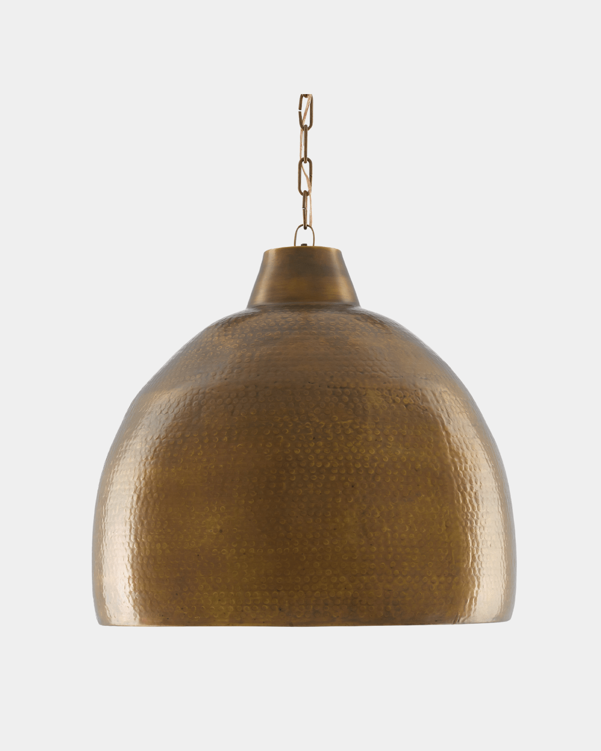 Earthshine Large Brass Pendant - Marble Lotus - Earthshine Brass Pendant - Stunning Lighting