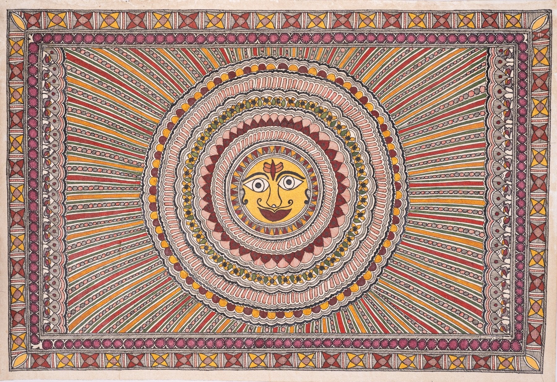 Face of Sun - Marble Lotus - Face of Sun