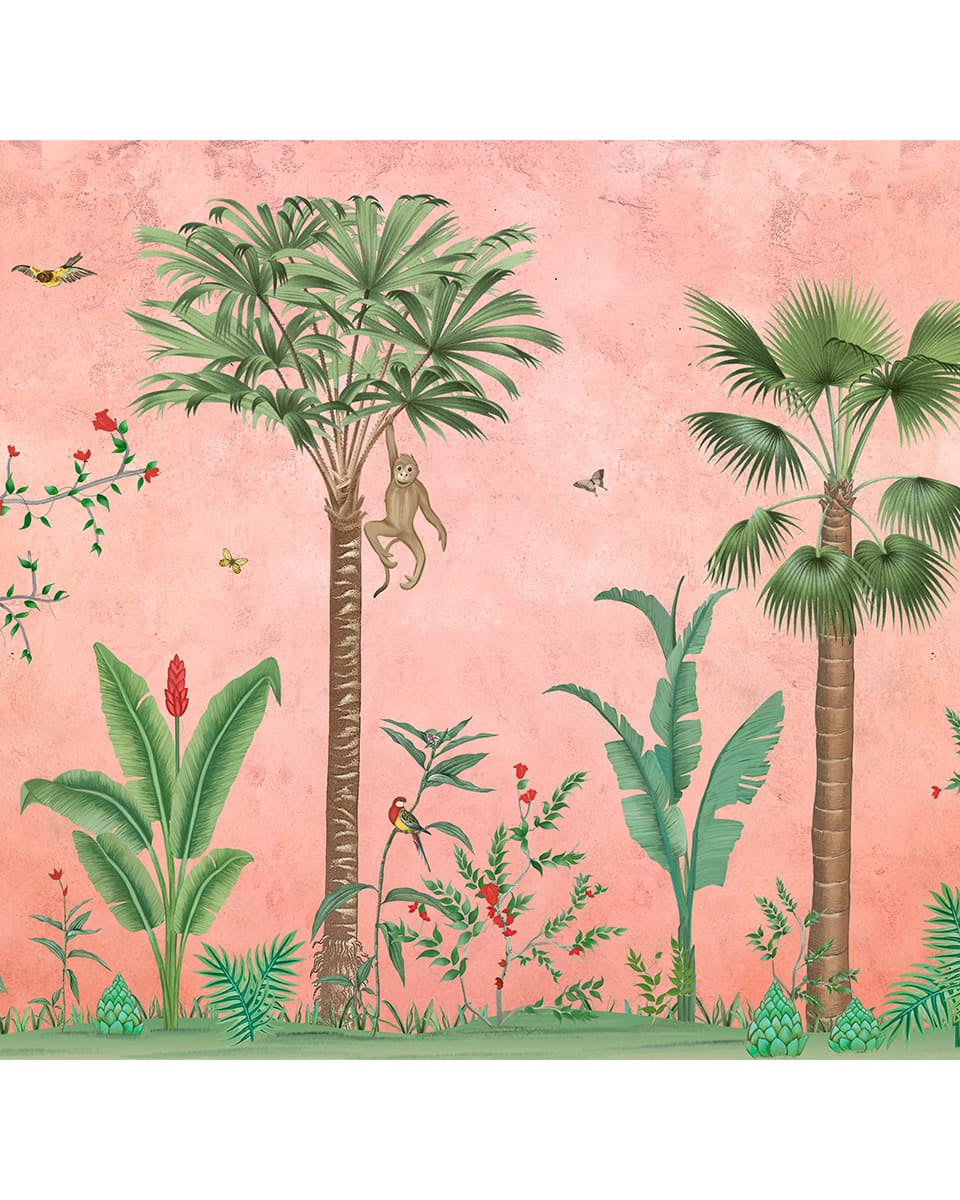 Fascinating Enchantment, Luxury Wallpaper for Rooms, Customised - Marble Lotus - Fascinating Enchantment, Luxury Wallpaper for Rooms, Customised