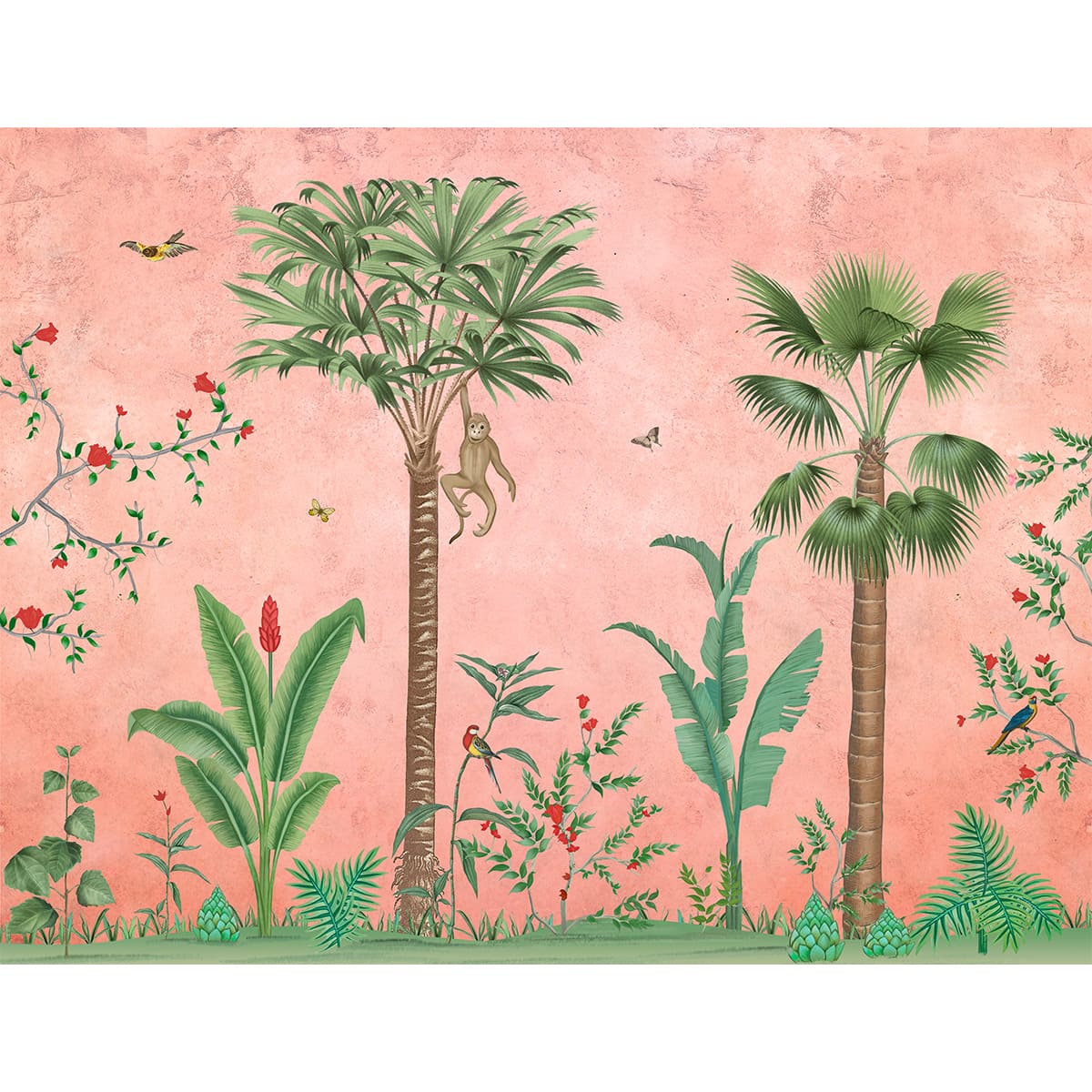 Fascinating Enchantment, Luxury Wallpaper for Rooms, Customised - Marble Lotus - Fascinating Enchantment, Luxury Wallpaper for Rooms, Customised