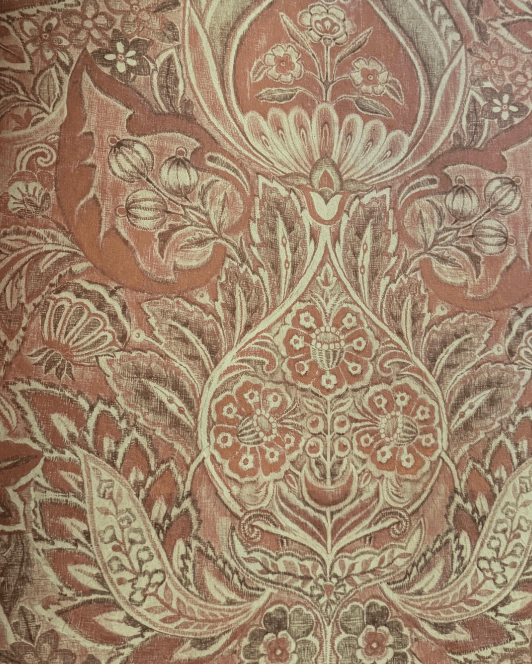 Florentine Damask - Marble Lotus - Florentine Damask