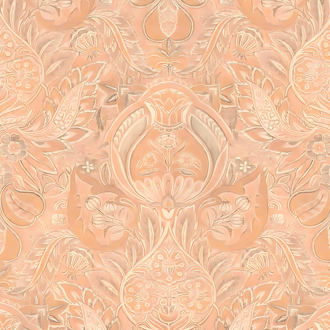 Florentine Damask - Marble Lotus - Florentine Damask