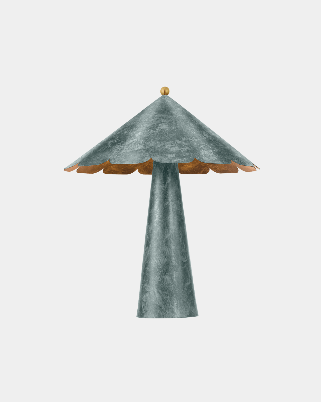 FOLLY BEACH Table Lamp - Marble Lotus - FOLLY BEACH Table Lamp
