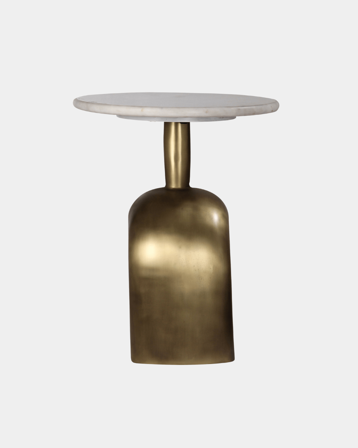 Fork Side Table - Marble Lotus - Purchase White Marble Side Table - Elegant Design | Marble Lotus