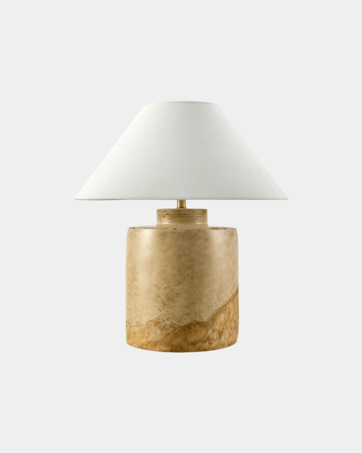 Furbara Accent Table Lamp - Marble Lotus - Furbara Accent Table Lamp (Image1)