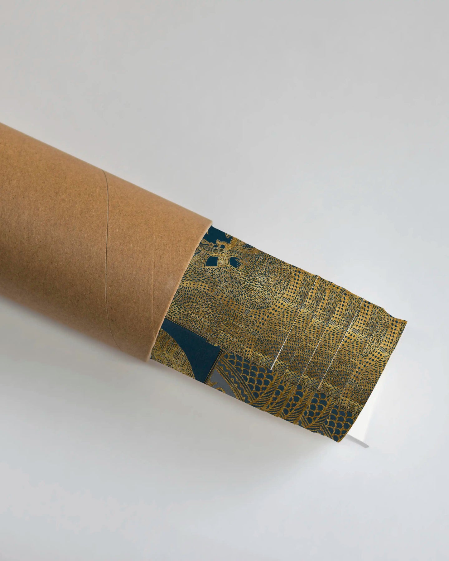 Geet Madhubani Vintage Indian Painting Frameless Wall Art Digital Print Poster36 x 48 inches - Marble Lotus - Geet Madhubani Vintage Indian Painting Wall Art Digital Print Poster36 x 48 inches Wall Art for Living Room Decor Wall Art