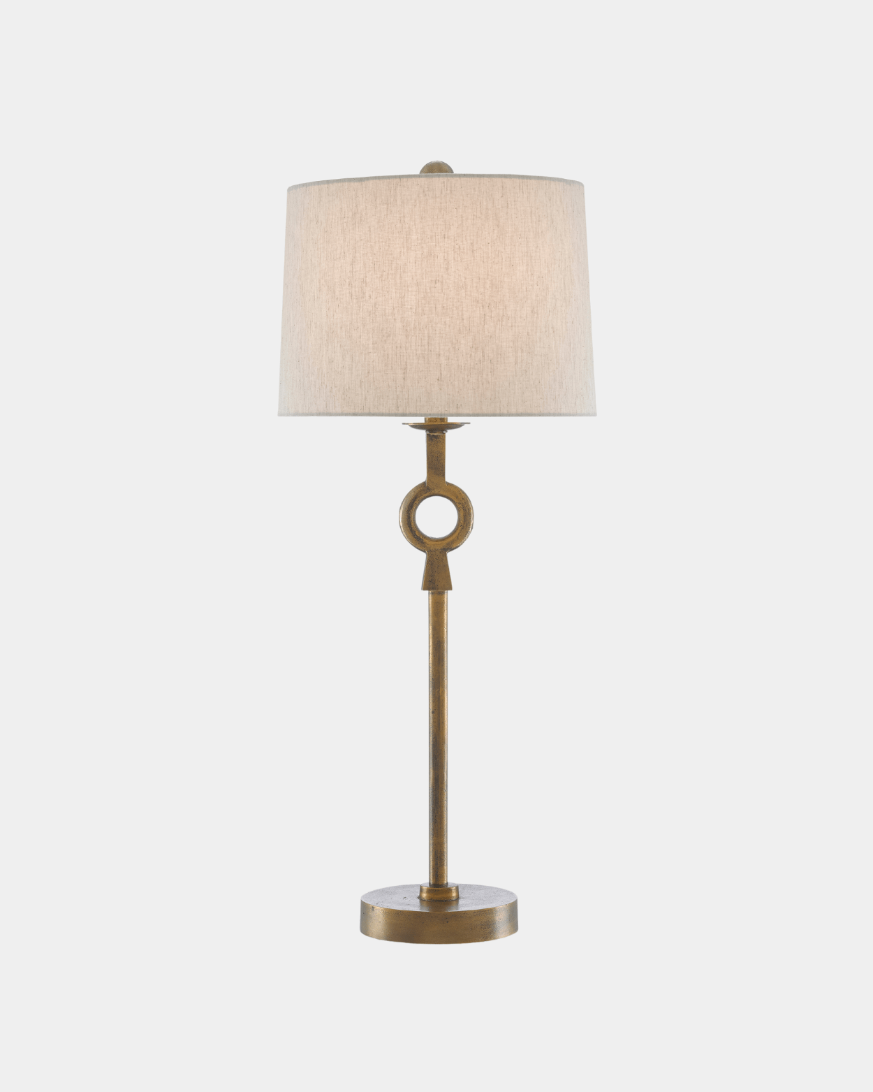 Germaine Brass Table Lamp - Marble Lotus - Germaine Brass Table Lamp - Elegant Lighting