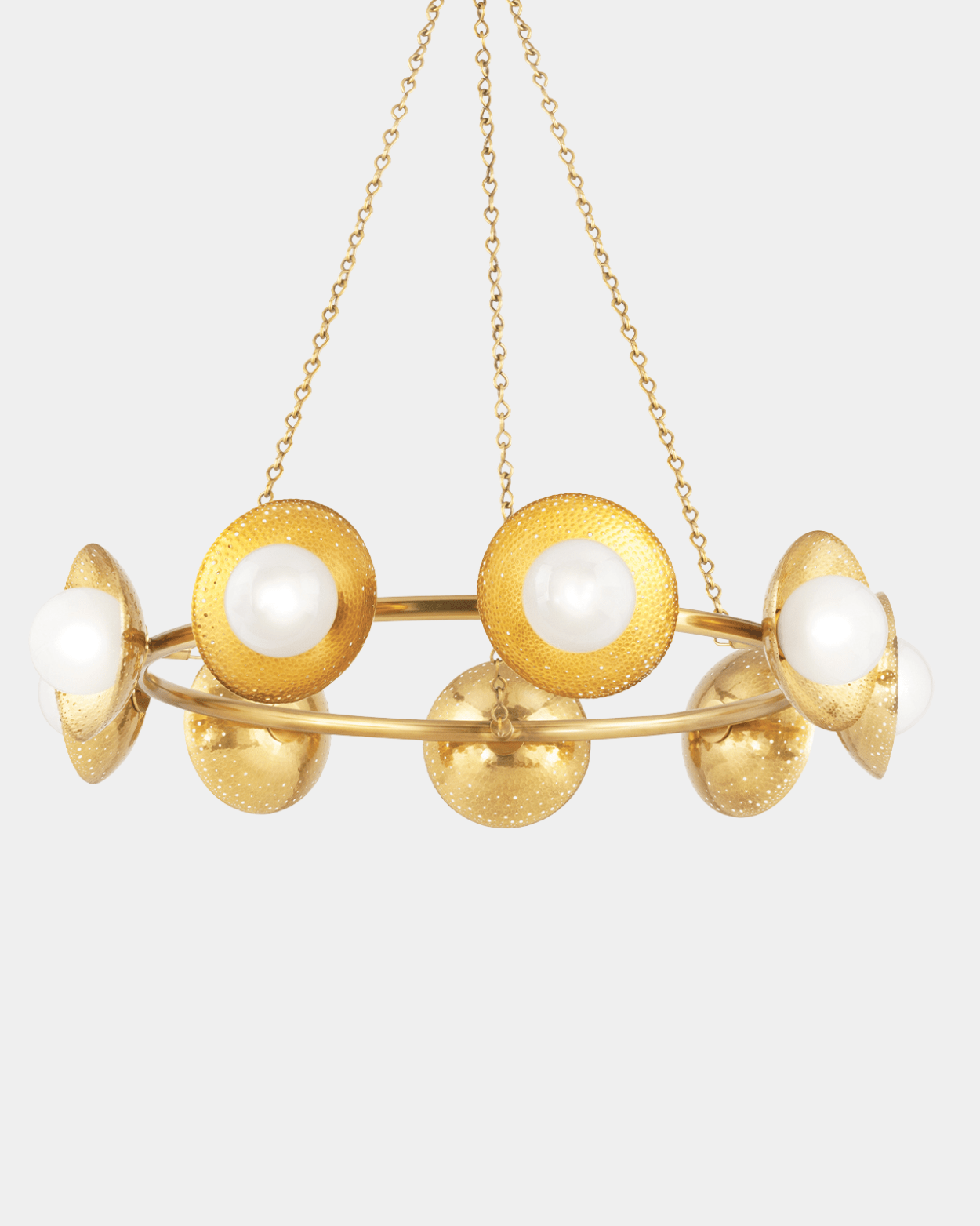 Glimmer Chandelier - Marble Lotus - Glimmer Chandelier