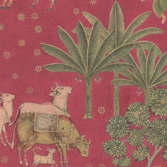 Gokul Pichwai - Marble Lotus - Gokul Pichwai