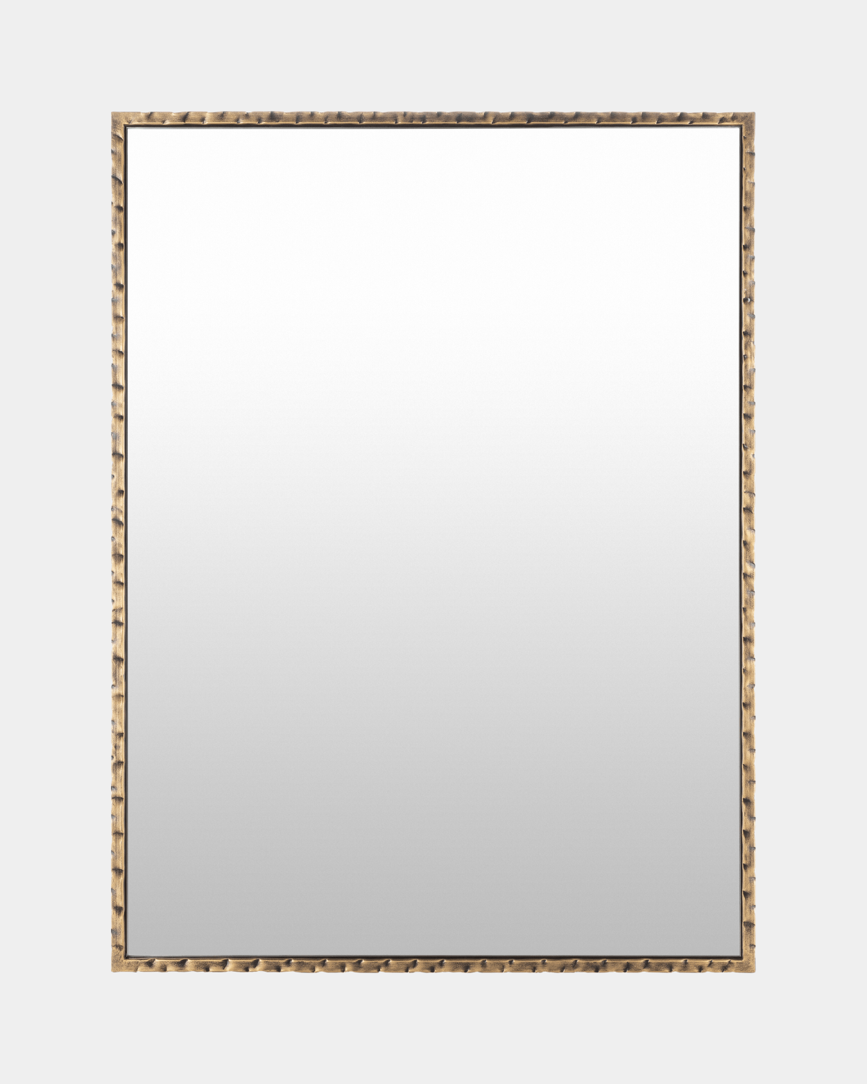 Gold Frame Rectangular Mirror - Marble Lotus - Gold Frame Rectangular Mirror for Chic Home Decor