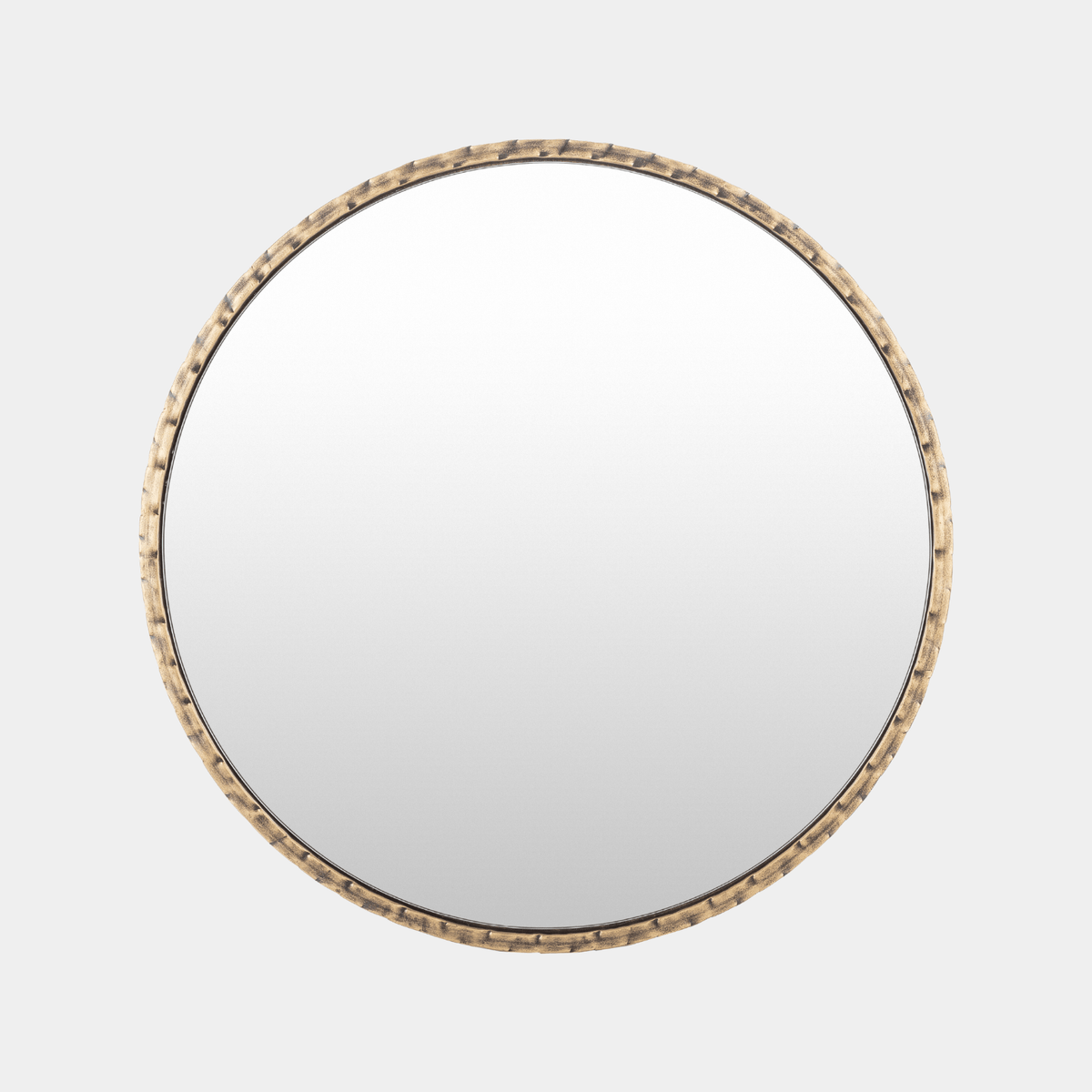 Shop Gold Frame Round Mirror for Home Interiors | Marble Lotus