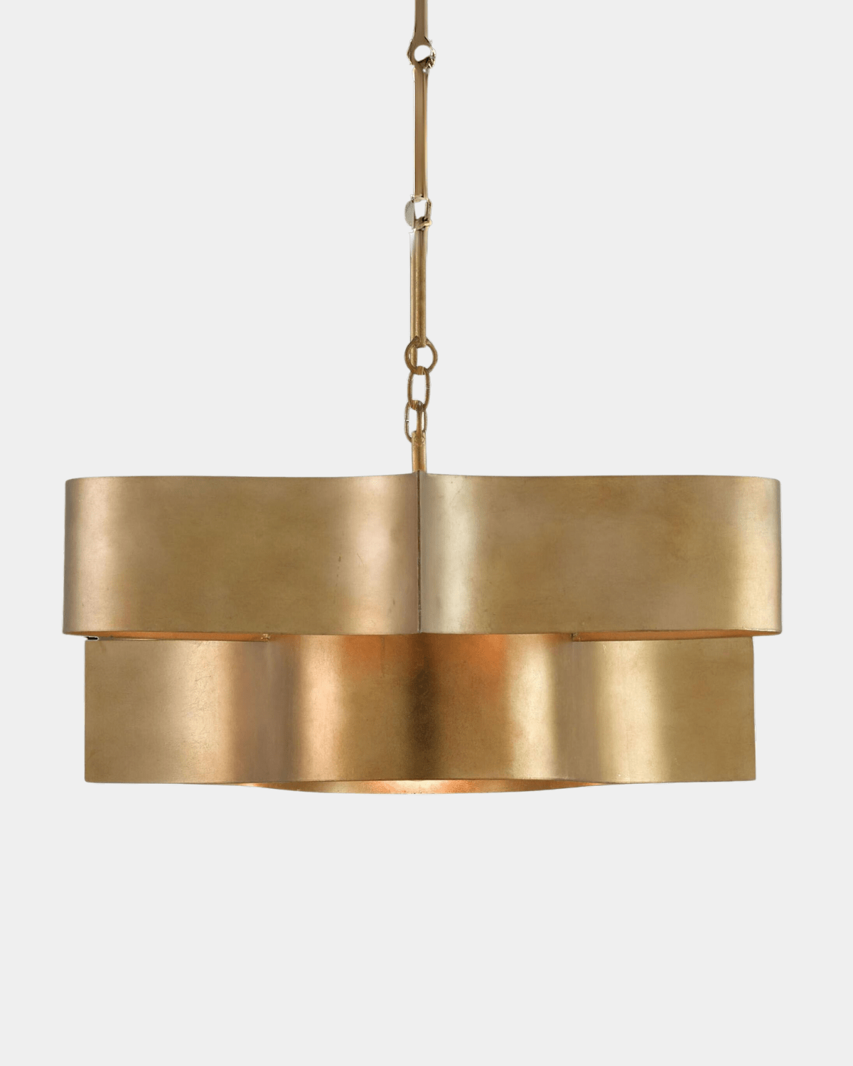 Grand Lotus Gold Oval Chandelier - Marble Lotus - Get Grand Lotus Gold Oval Chandelier