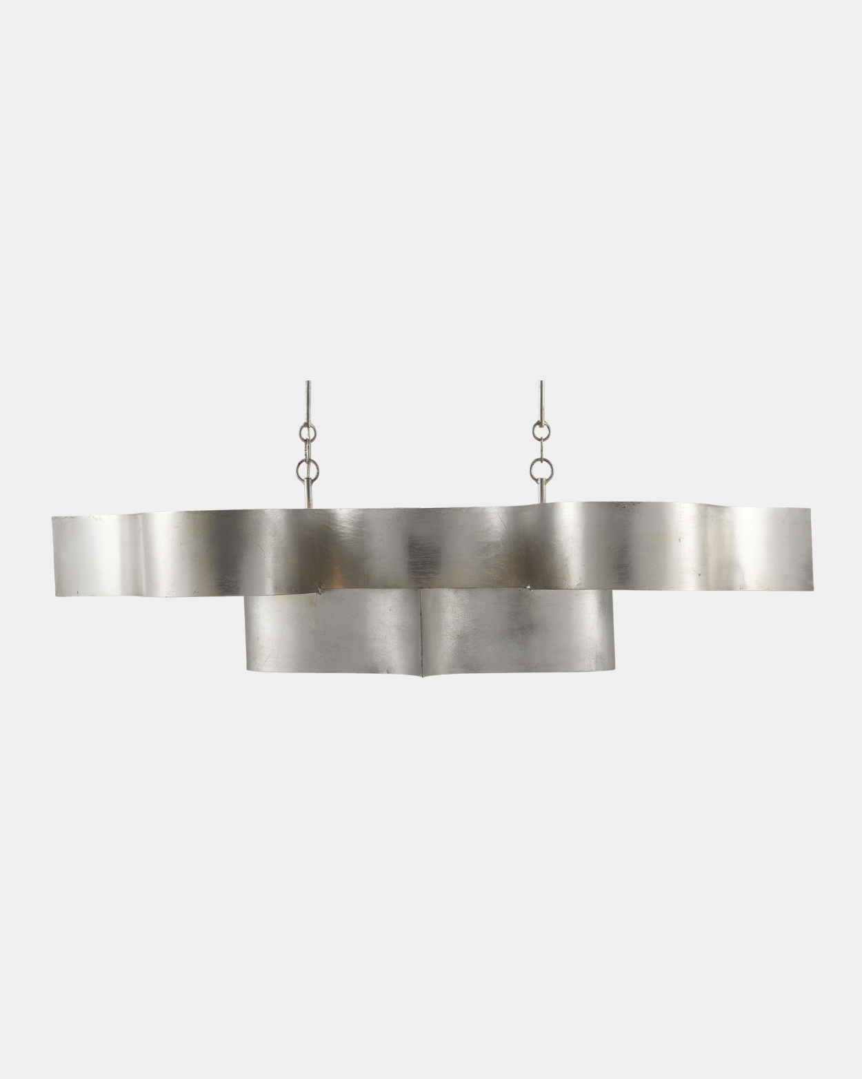 Grand Lotus Silver Oval Chandelier - Marble Lotus - Get Grand Lotus Silver Oval Chandelier