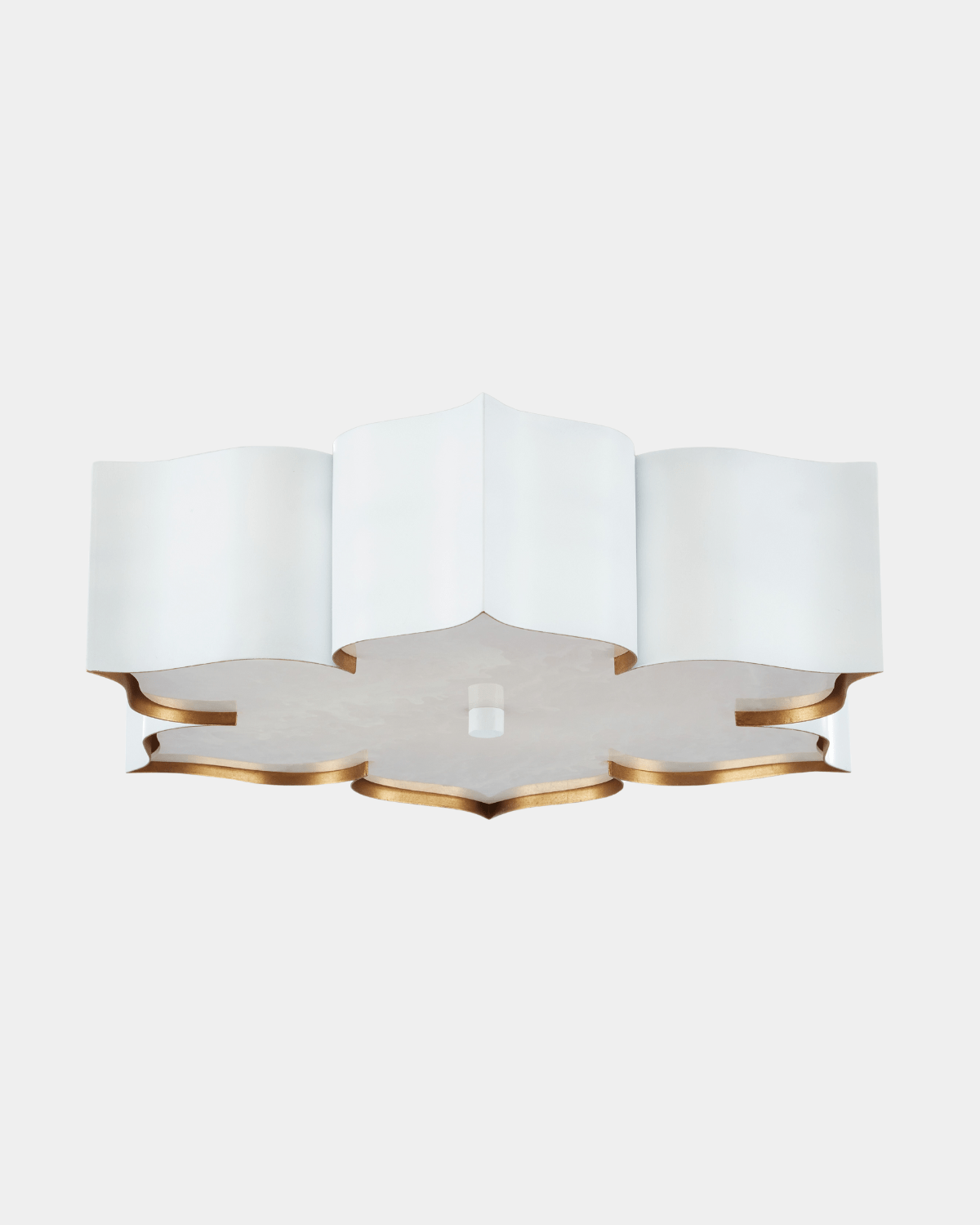 Grand Lotus White Flush Mount - Marble Lotus - Buy Grand Lotus White Flush Mount for Soft | Marble Lotus