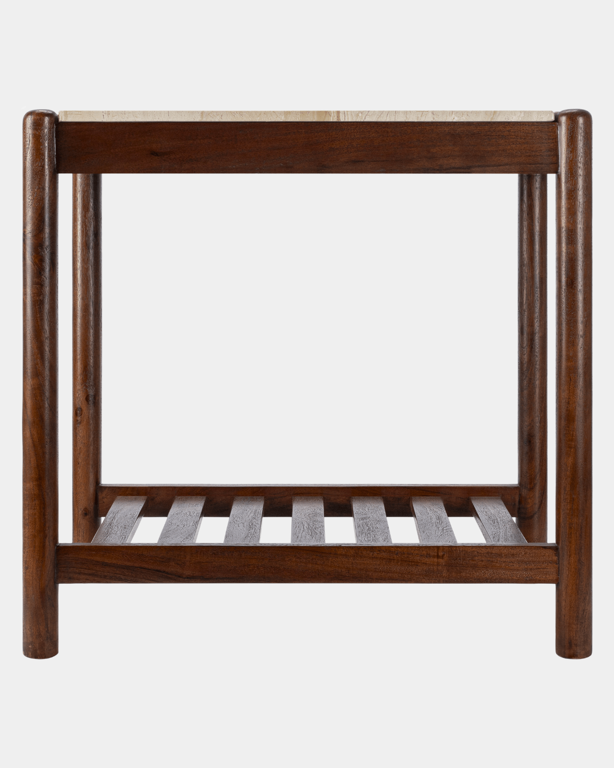 Guapa Modern Marble and Wood Side Table - Marble Lotus - Purchase Guapa Modern Marble and Wood Side Table from Marble Lotus