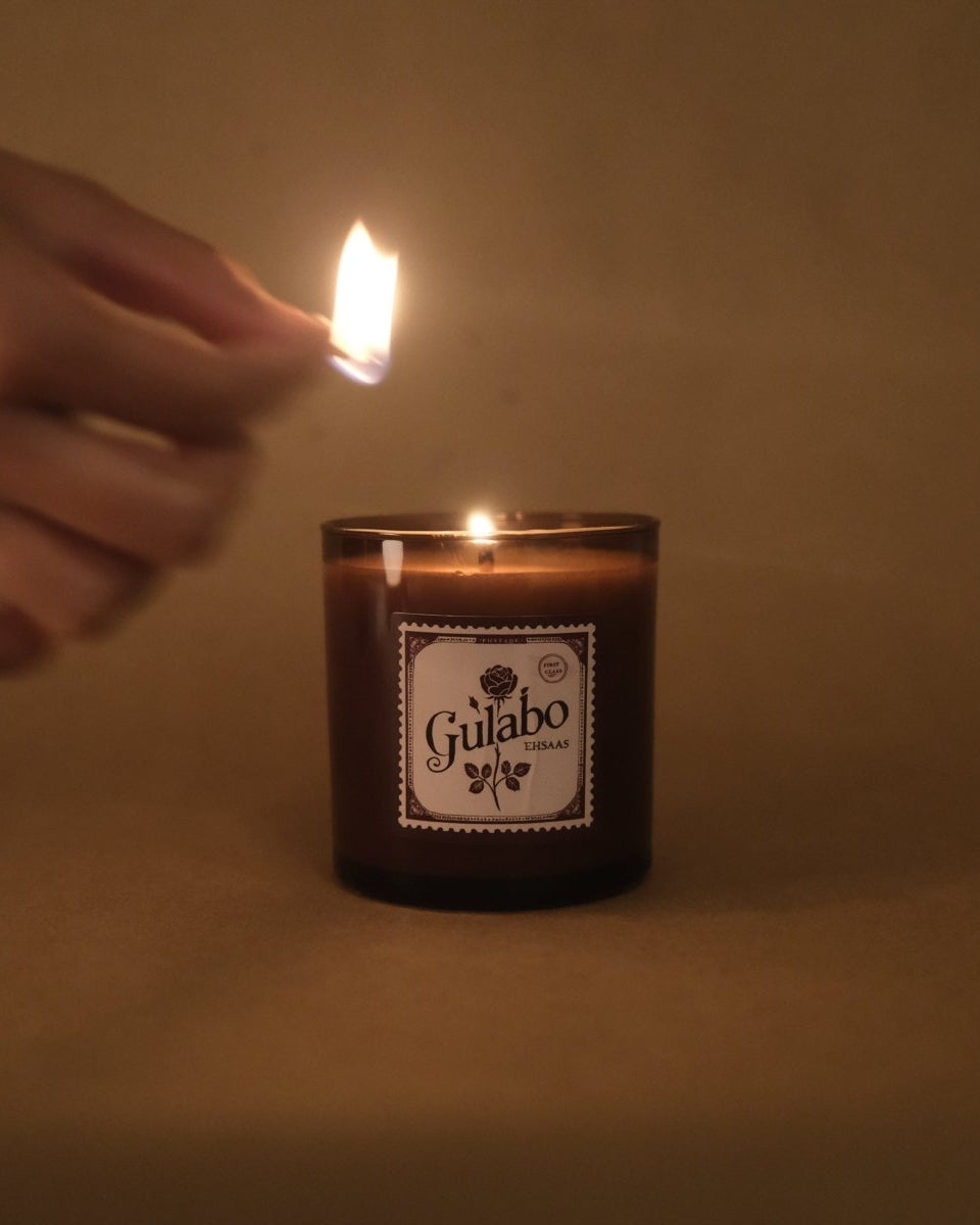 Gulabo – Soy Wax Candle - Marble Lotus - Gulabo – Soy Wax Candle