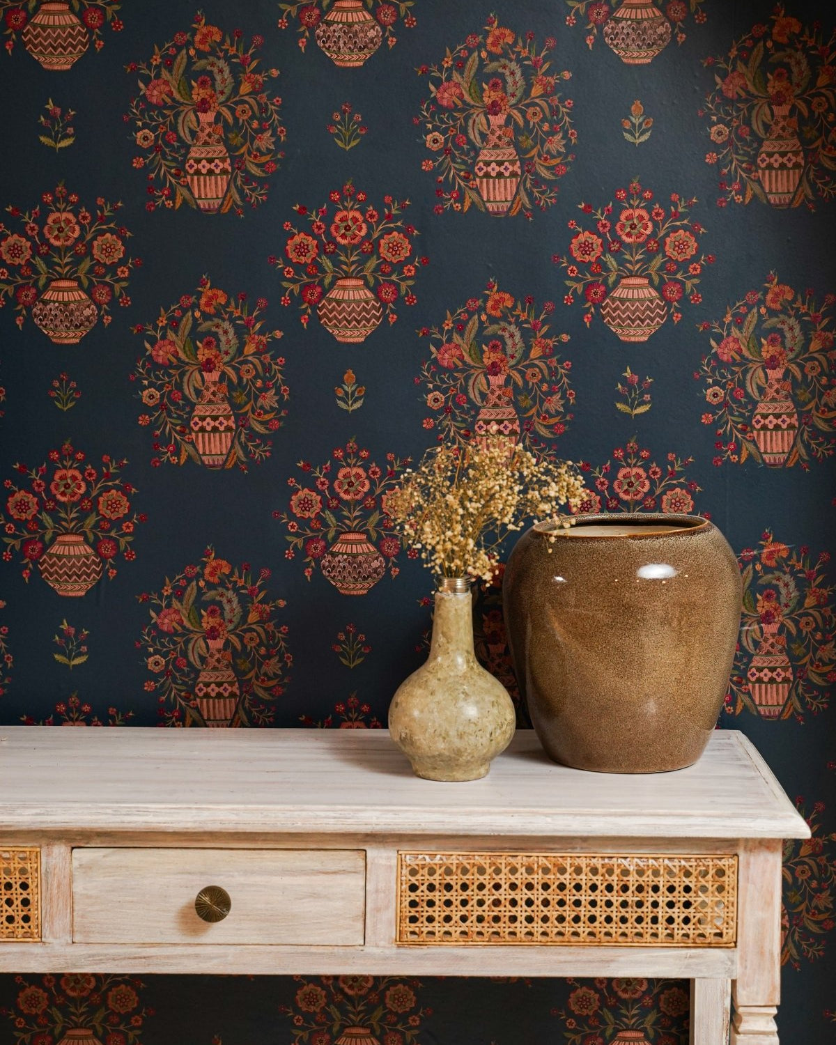 Guldasta - Denim Blue - Marble Lotus - Guldasta - Denim Blue