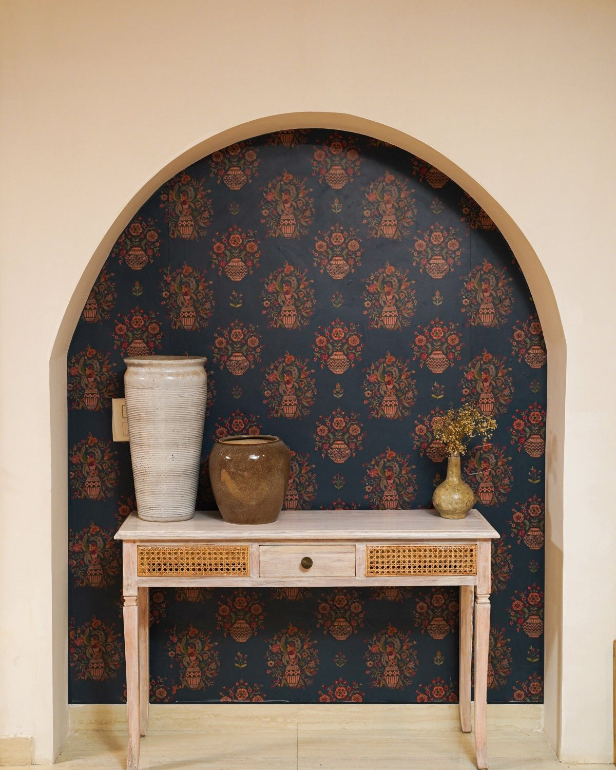 Guldasta - Denim Blue - Marble Lotus - Guldasta - Denim Blue