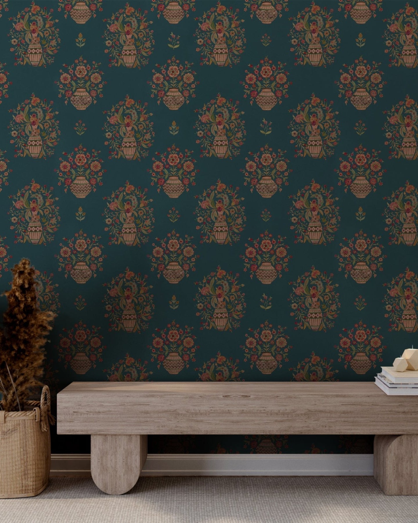 Guldasta - Denim Blue - Marble Lotus - Guldasta - Denim Blue