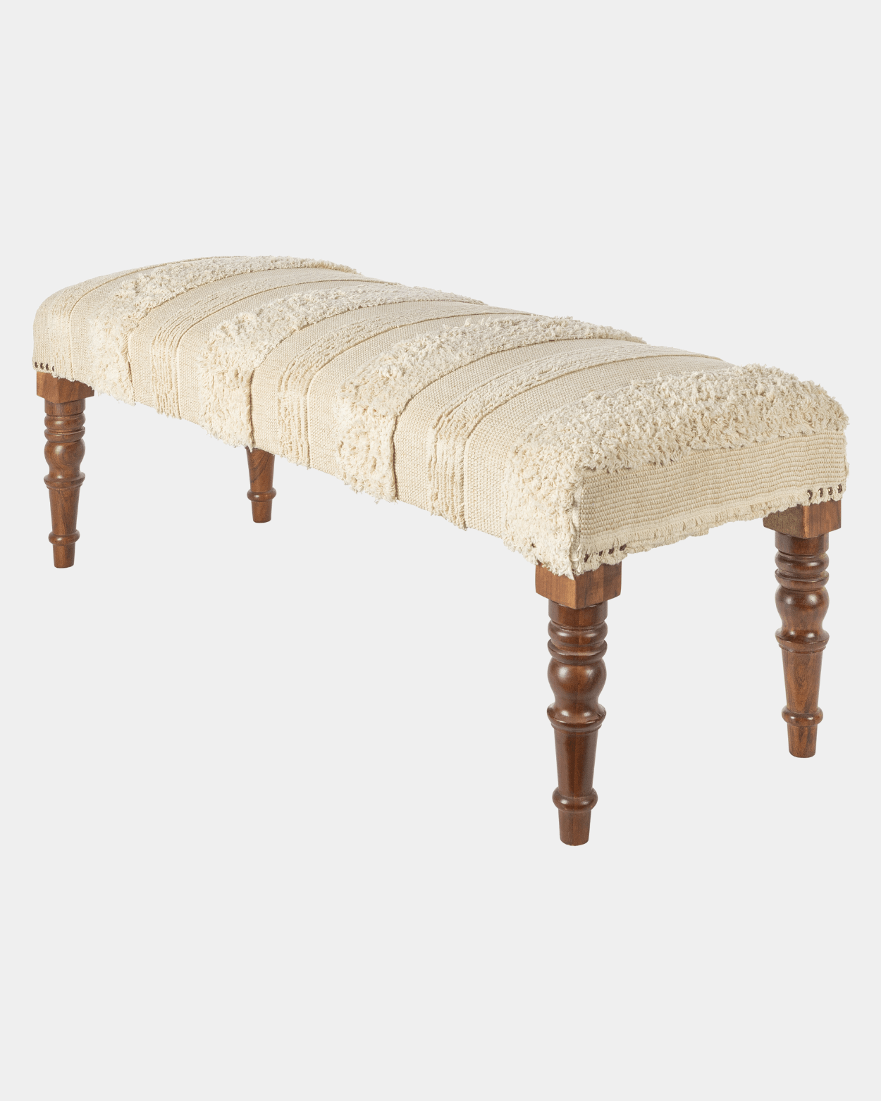 Haarlem Boho Sanctuary Bench - Marble Lotus - Haarlem Boho Sanctuary Bench