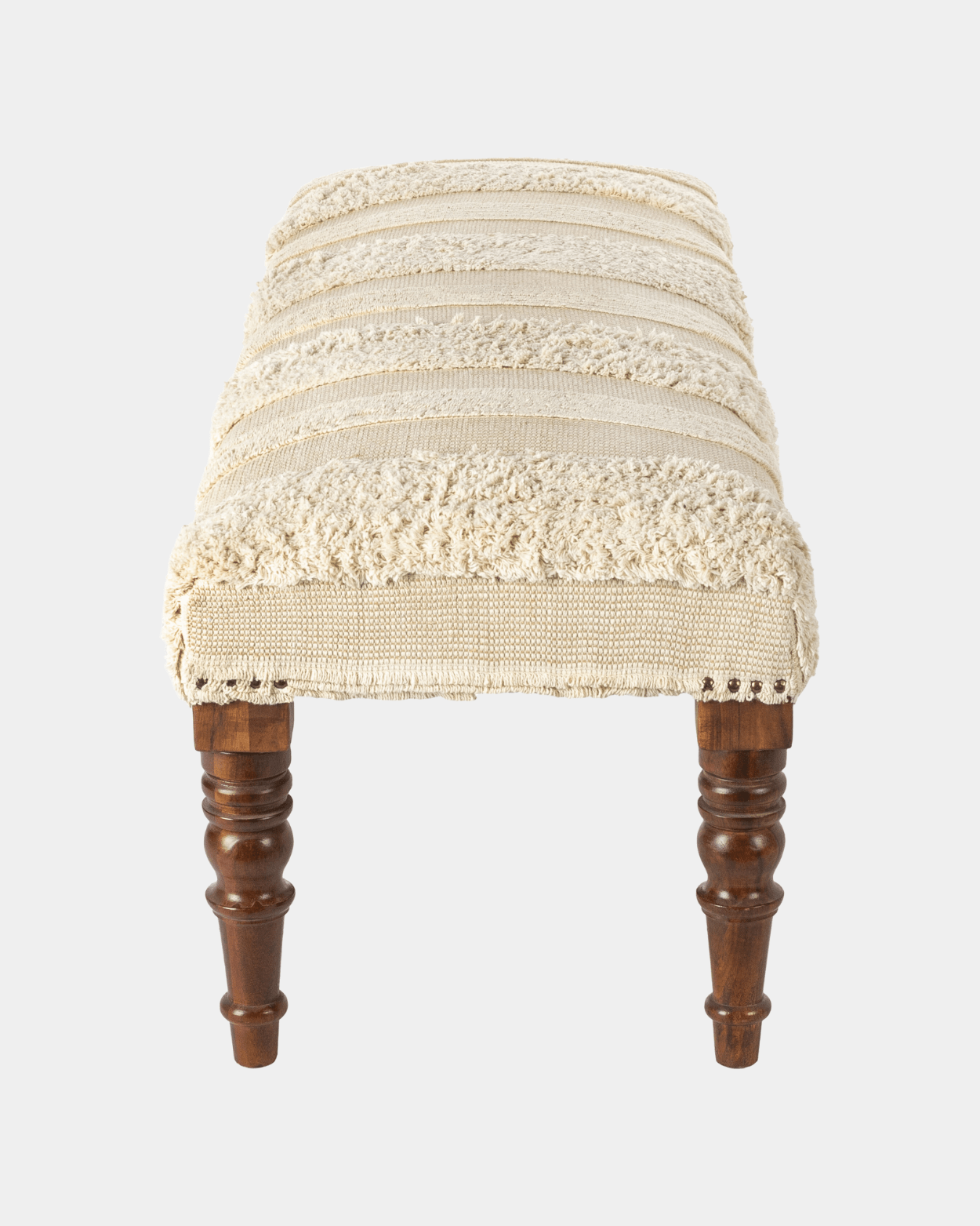 Haarlem Boho Sanctuary Bench - Marble Lotus - Haarlem Boho Sanctuary Bench | Marble Lotus