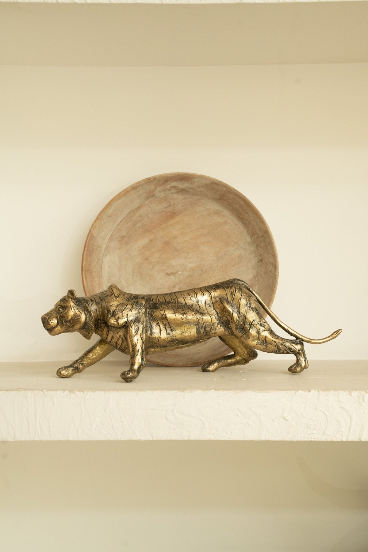 Handcrafted Jaguar Showpiece - Marble Lotus - Handcrafted Jaguar Showpiece