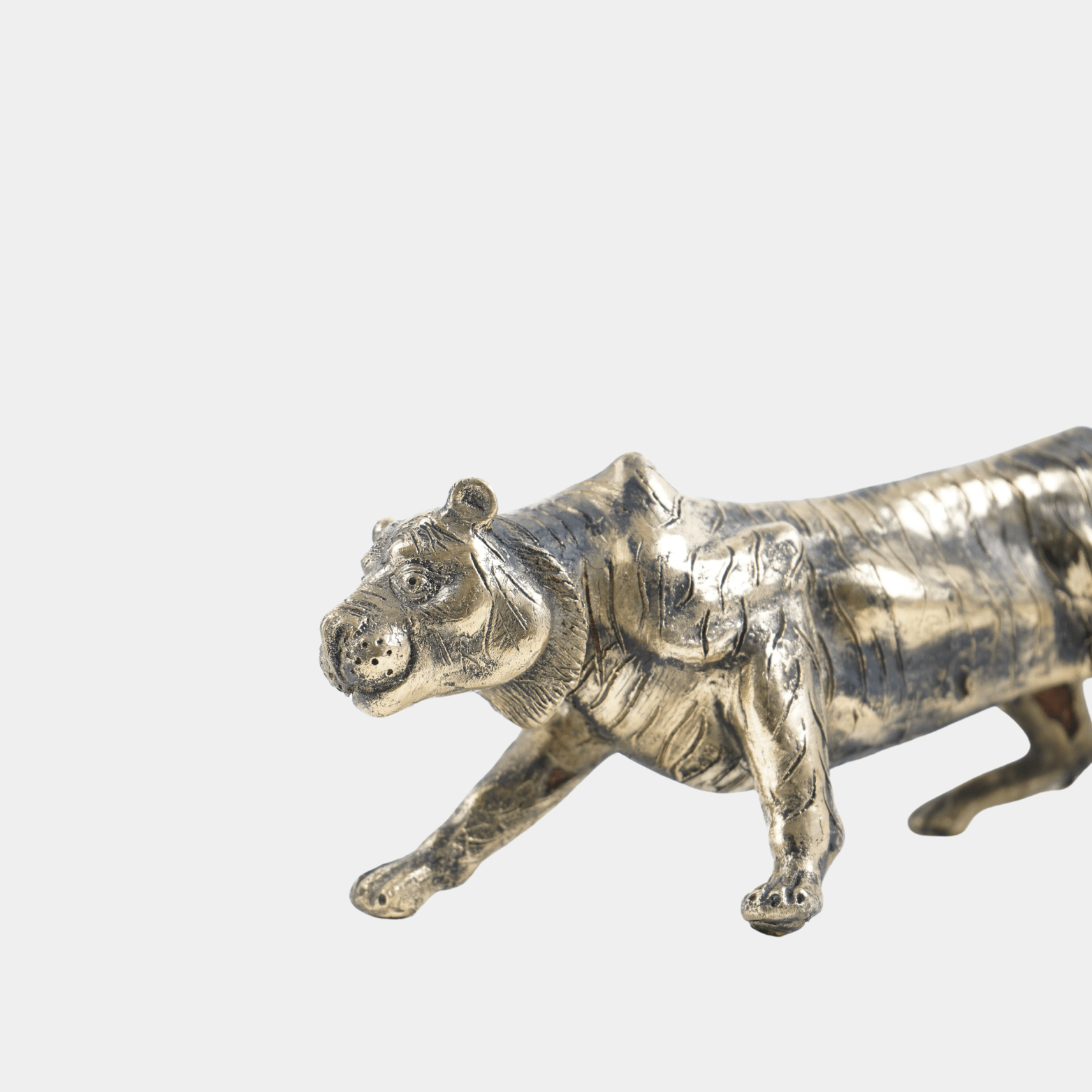 Handcrafted Jaguar Showpiece - Marble Lotus - Handcrafted Jaguar Showpiece