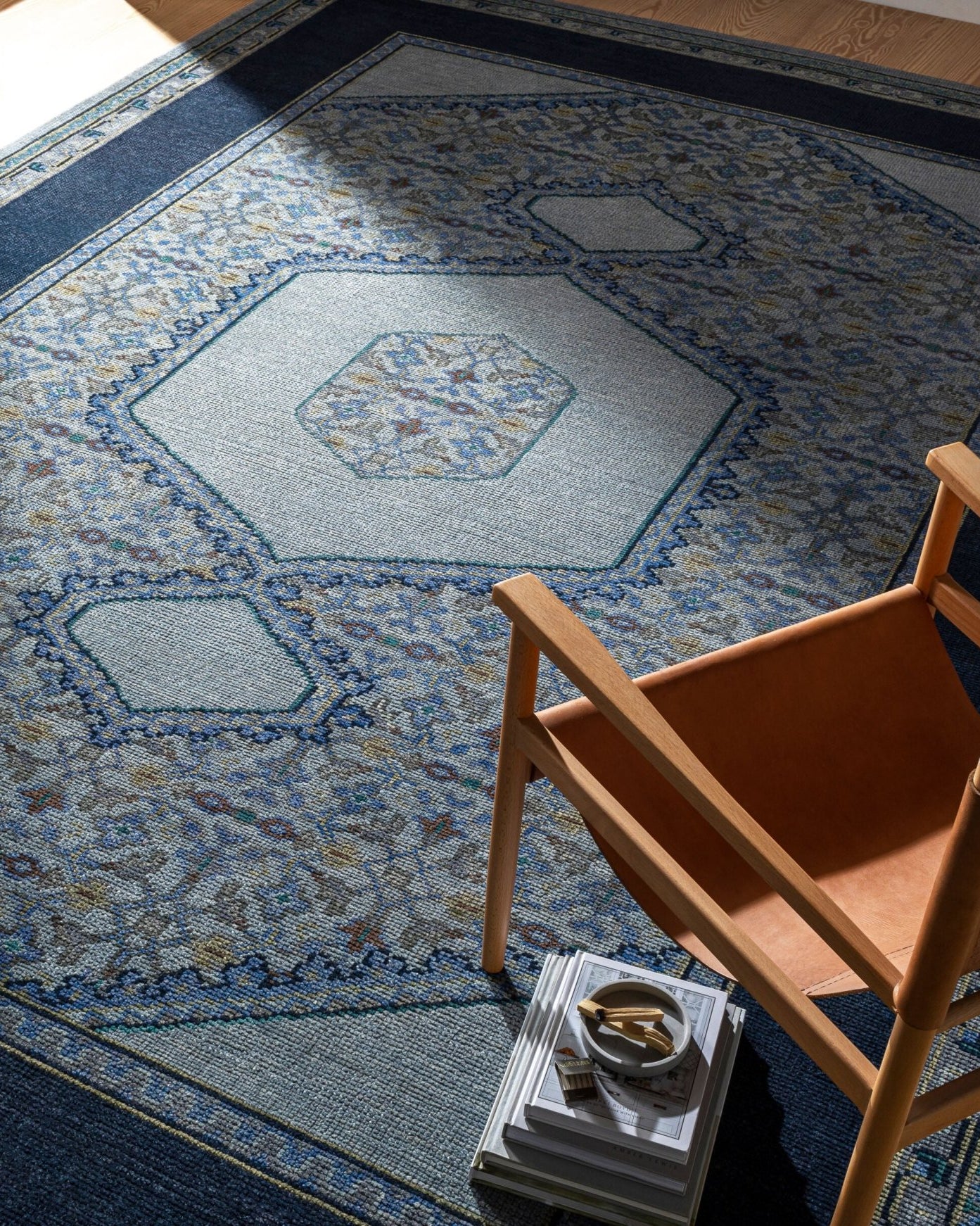 Haven Handmade Rug - Marble Lotus - Haven Handmade Rug