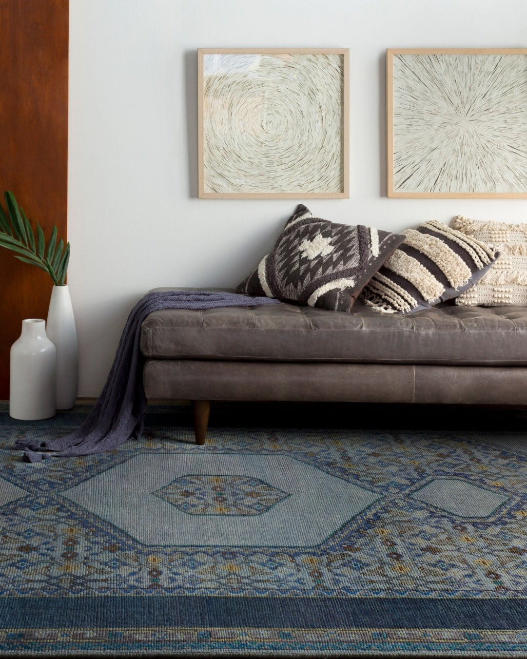 Haven Handmade Rug - Marble Lotus - Haven Handmade Rug
