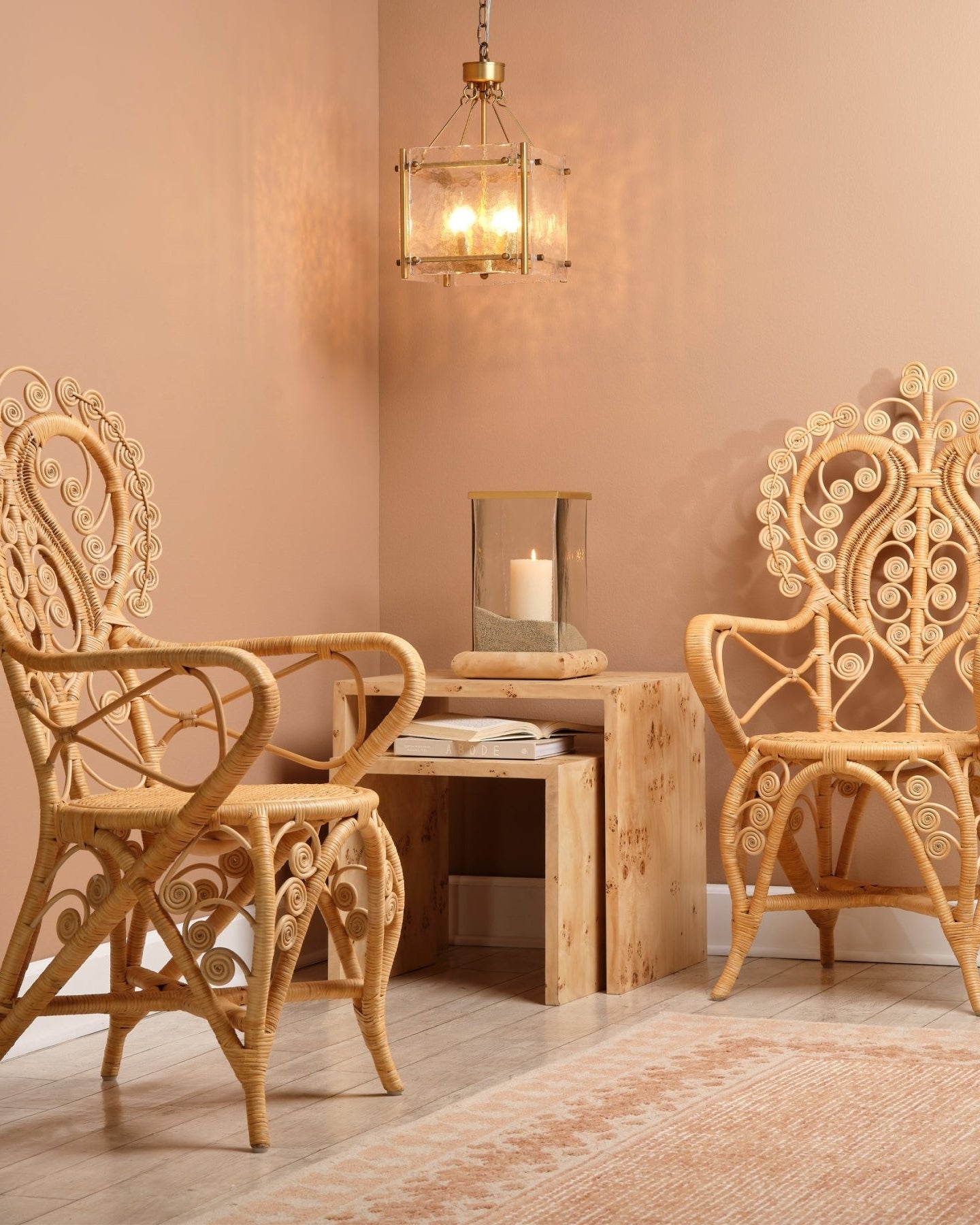 Hibiscus Arm Chair - Marble Lotus - Hibiscus Arm Chair