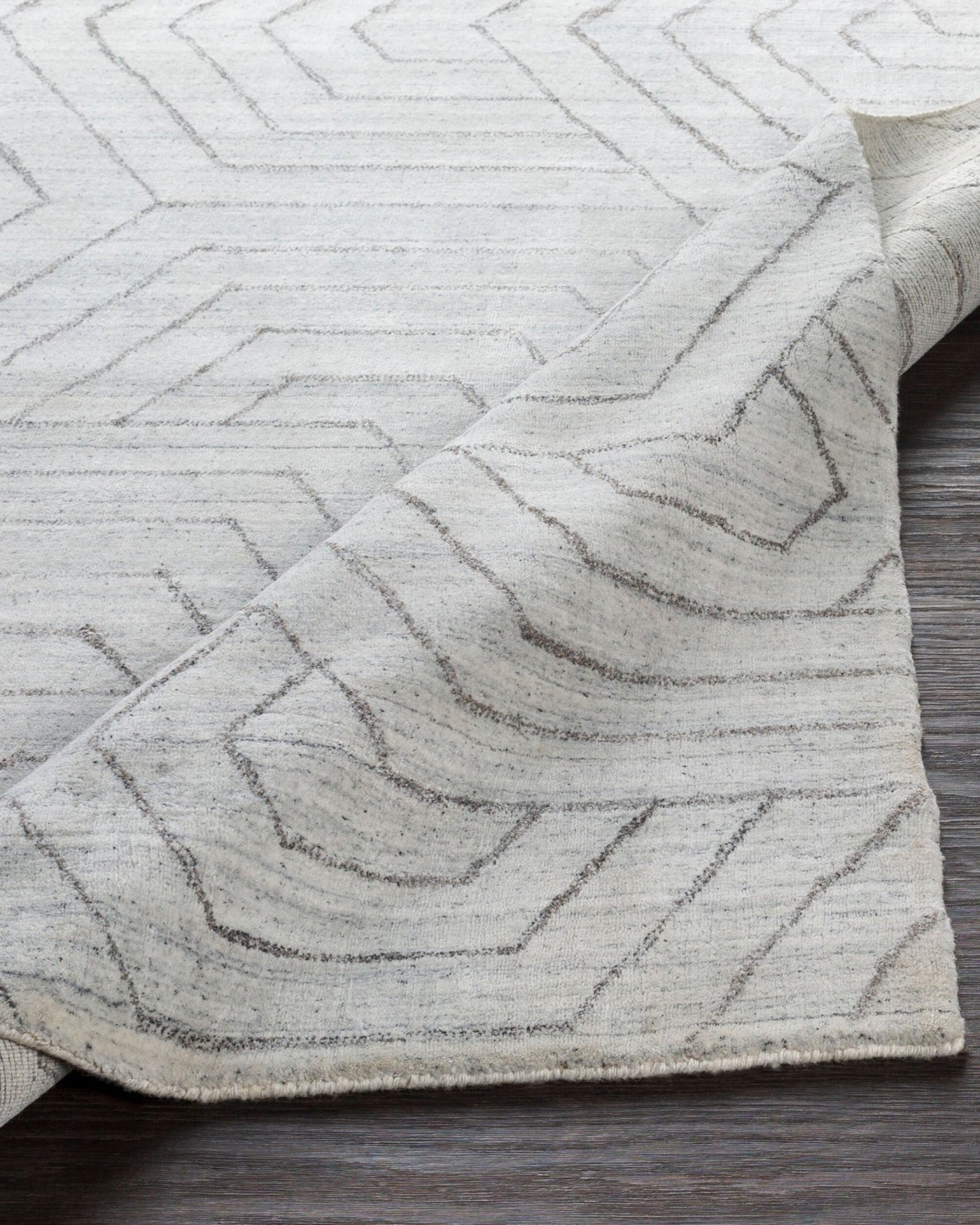 Hightower Handmade Rug - Marble Lotus - Hightower Handmade Rug