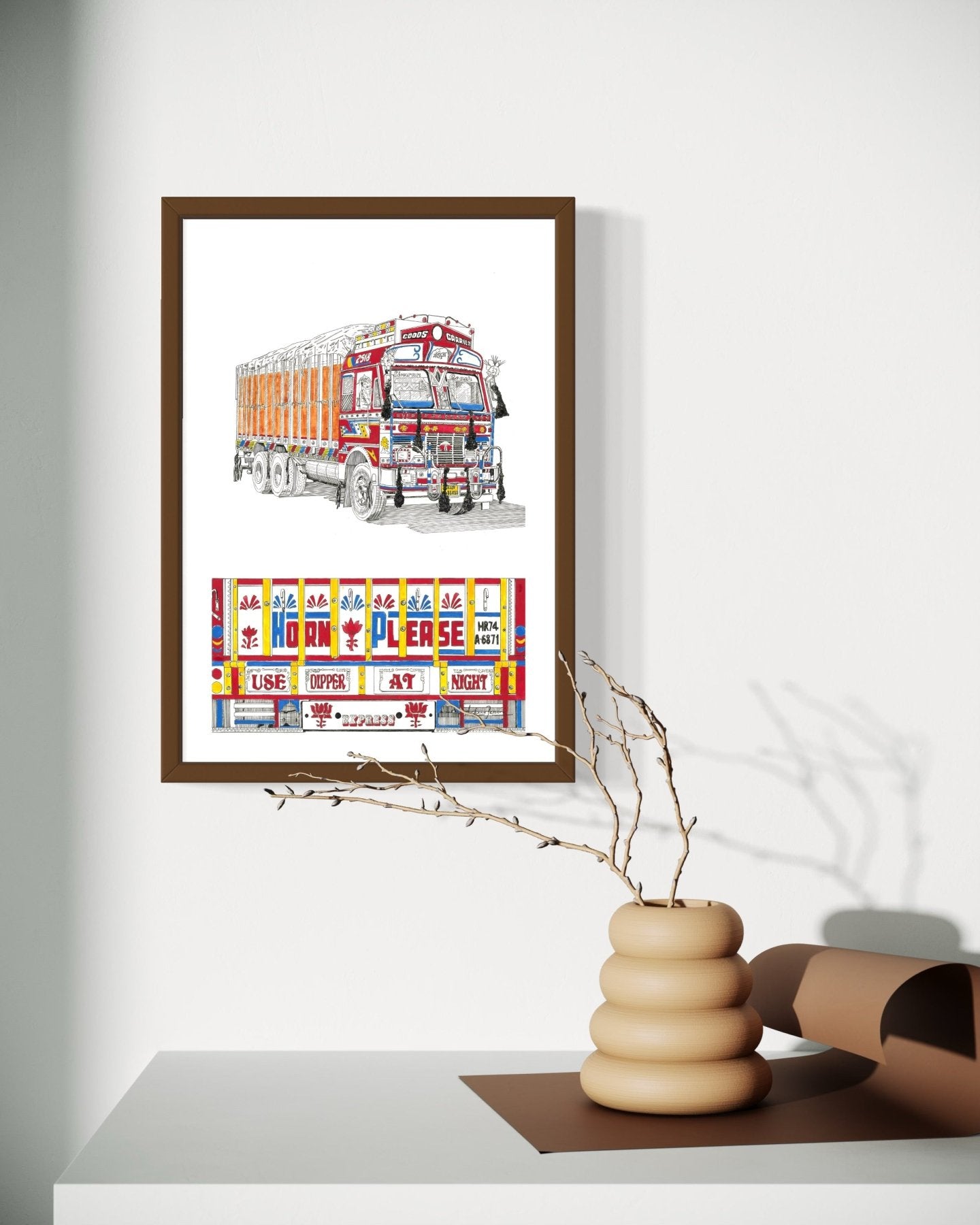 Horn OK Please - Marble Lotus - Horn OK Please