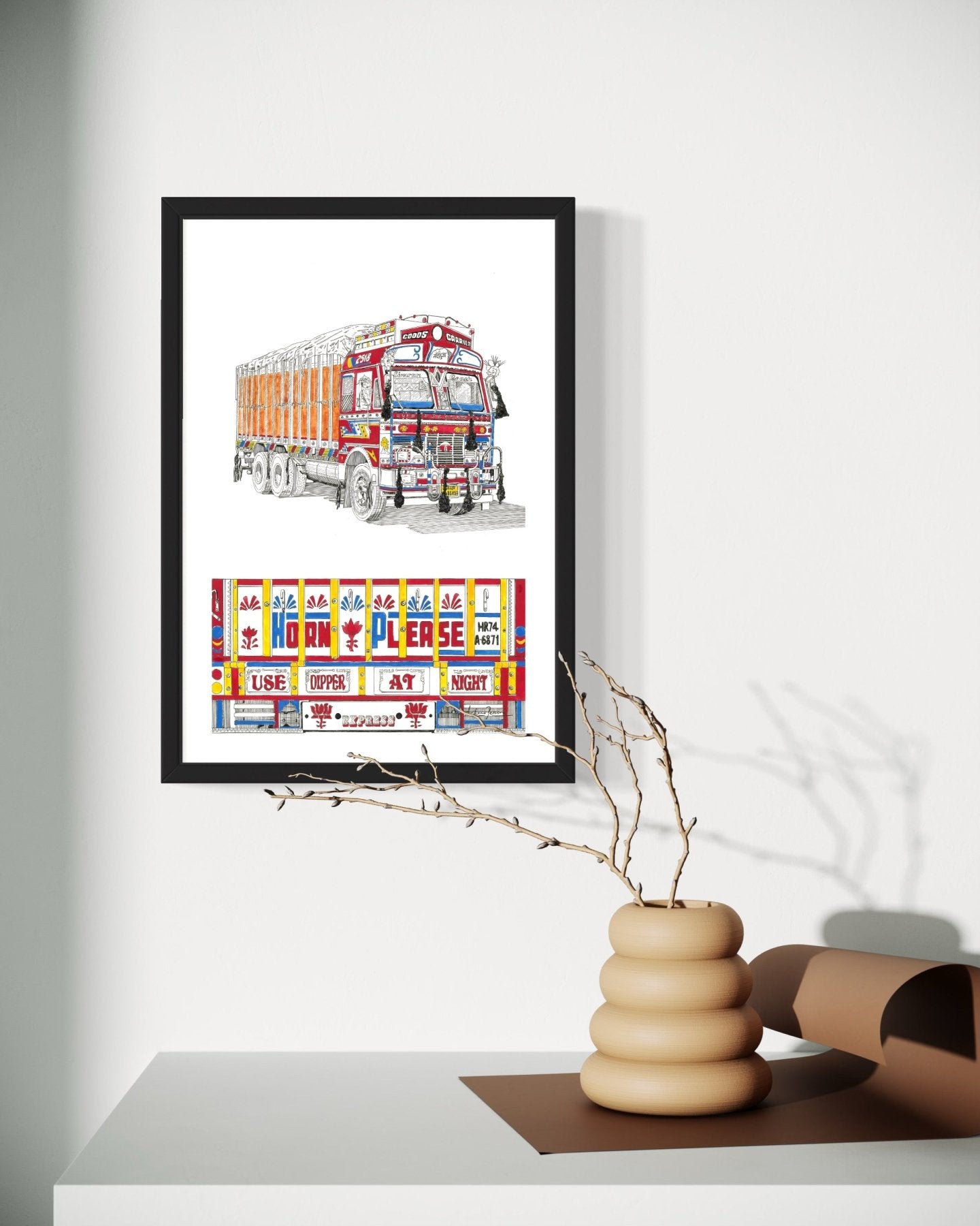 Horn OK Please - Marble Lotus - Horn OK Please