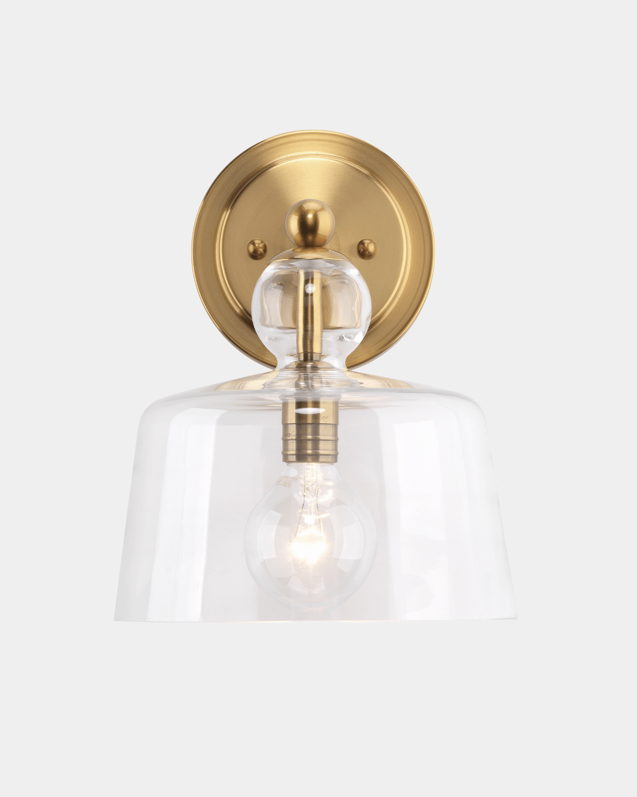 Hudson Wall Sconce - Marble Lotus - Hudson Wall Sconce