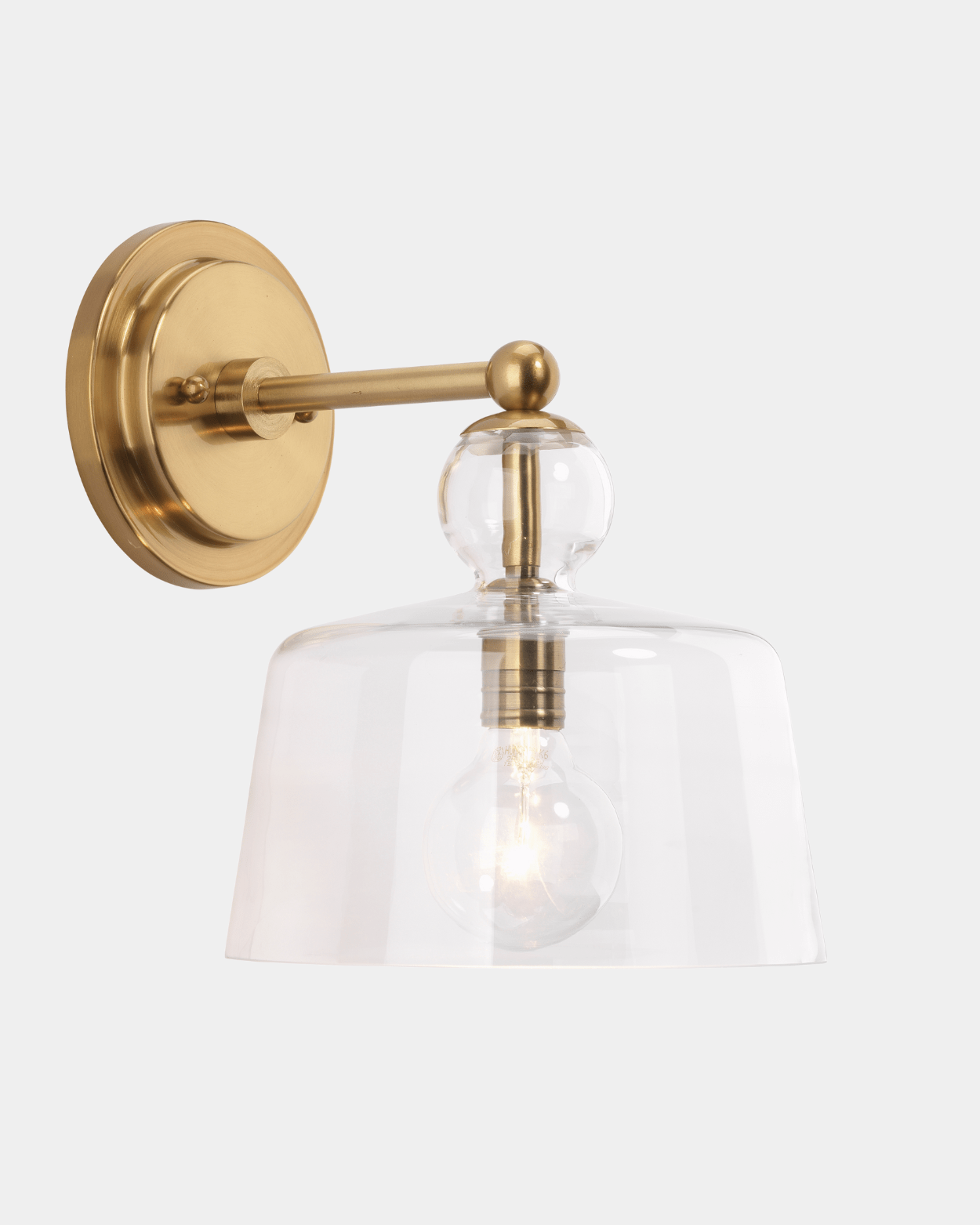 Hudson Wall Sconce - Marble Lotus - Hudson Wall Sconce