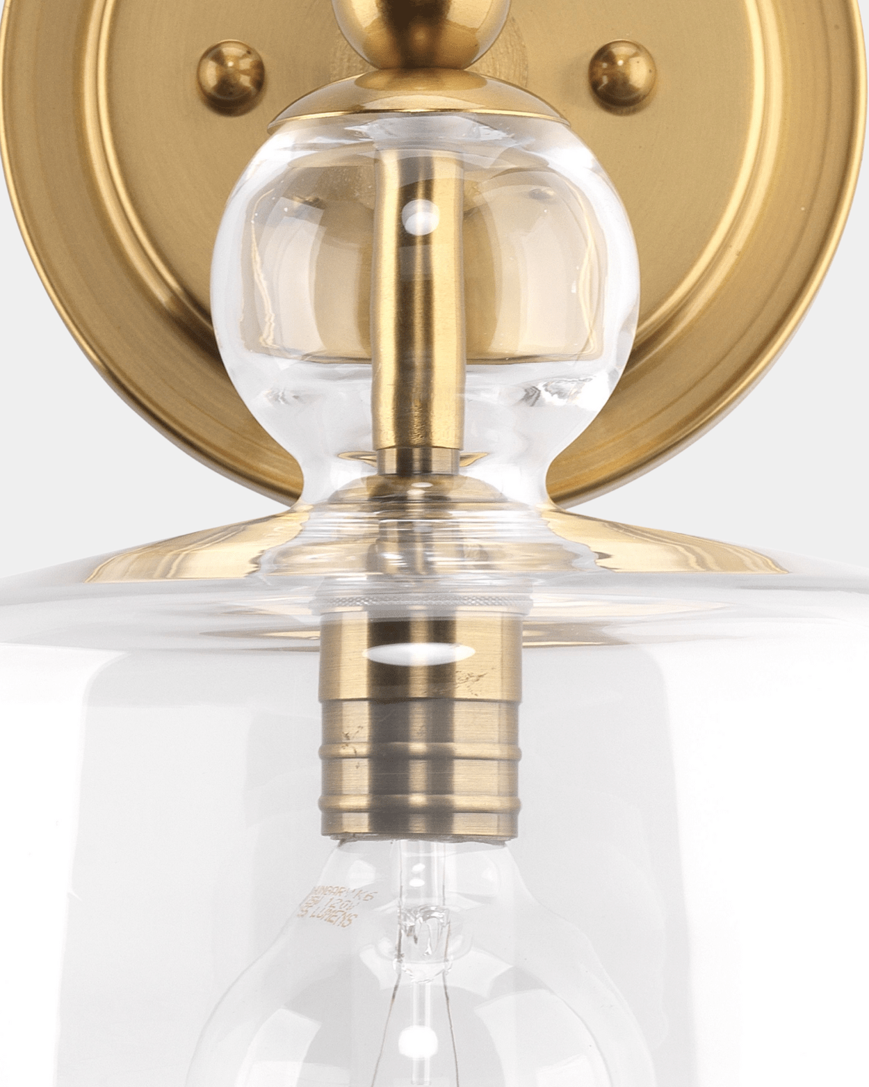 Hudson Wall Sconce - Marble Lotus - Hudson Wall Sconce