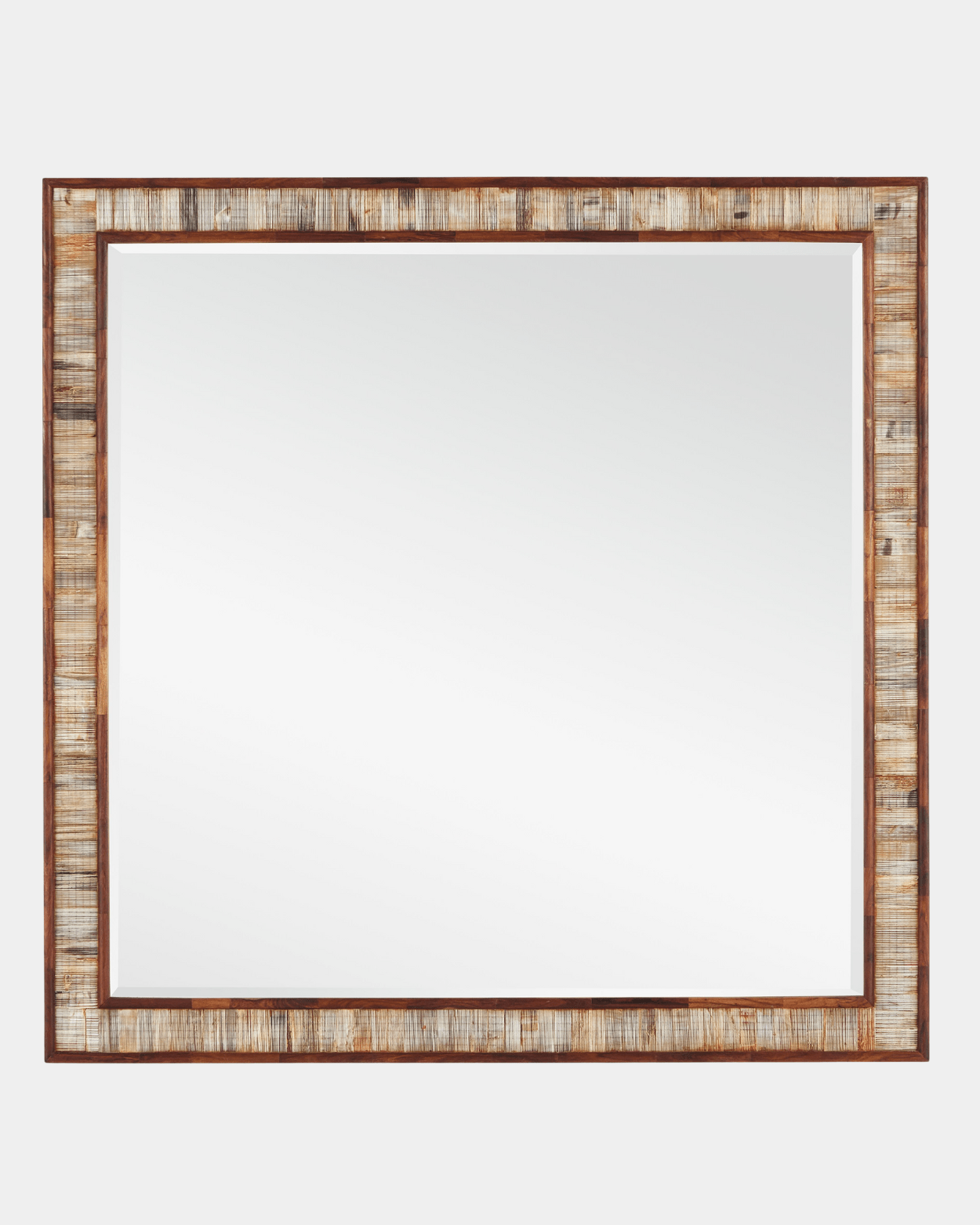 Hyson Large Square Mirror - Marble Lotus - Hyson Large Square Mirror