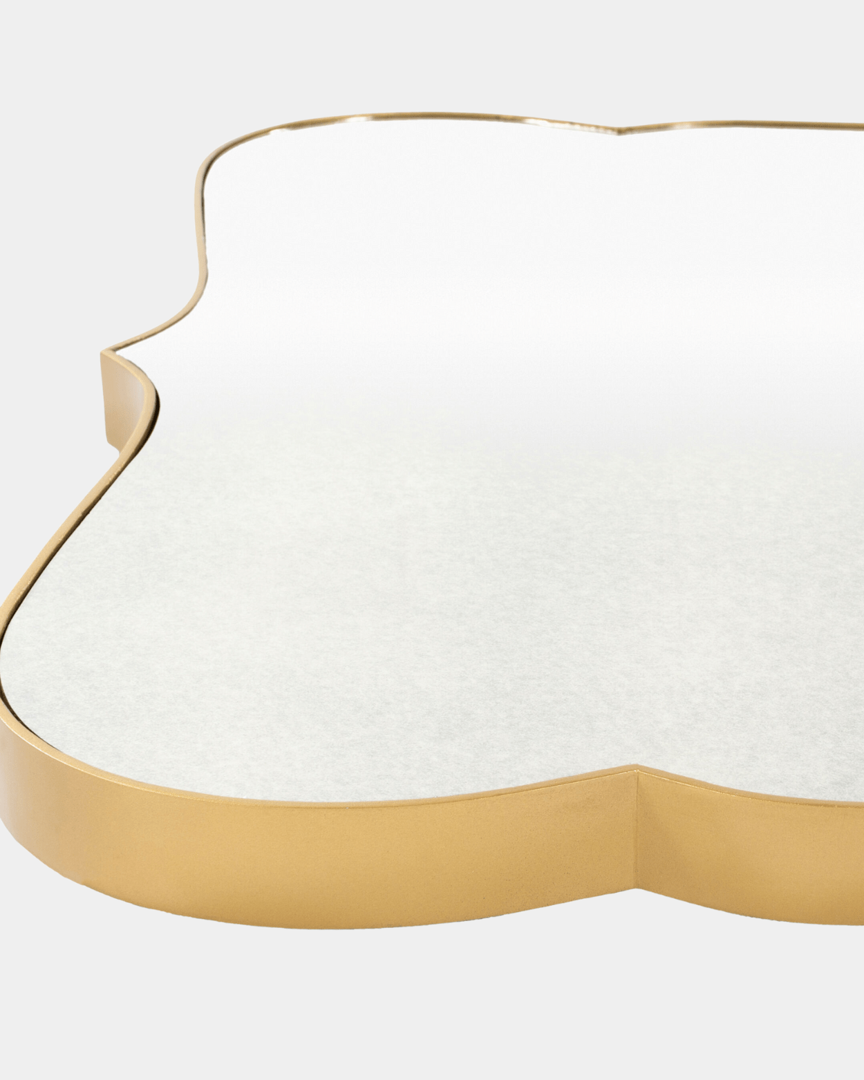 Imelda Accent Mirror - Marble Lotus - Imelda Accent Mirror