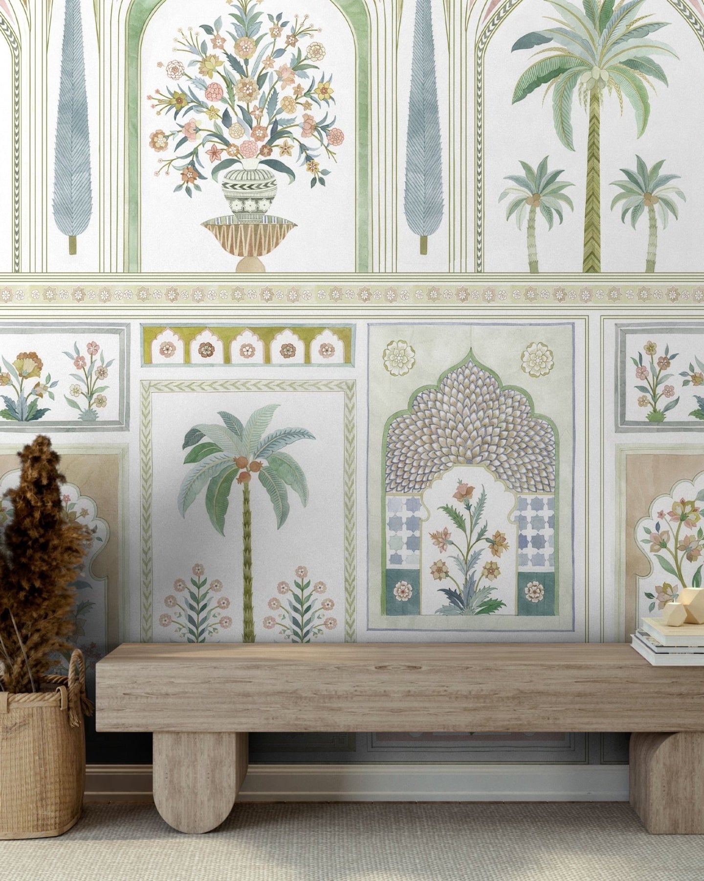 Jaipur Royale - Ochre - Marble Lotus - Jaipur Royale - Ochre