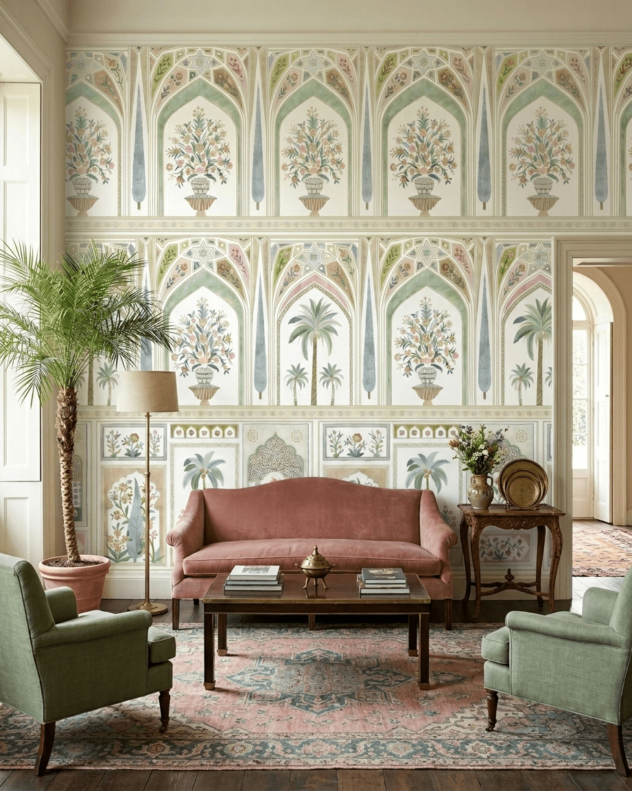 Jaipur Royale – Ochre - Marble Lotus - Jaipur Royale – Ochre