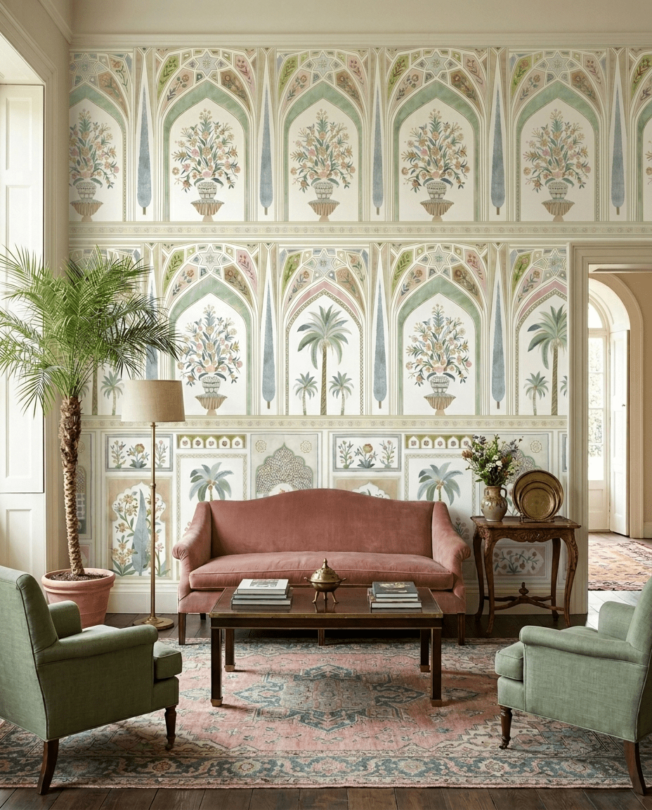 Jaipur Royale – Ochre - Marble Lotus - Jaipur Royale – Ochre