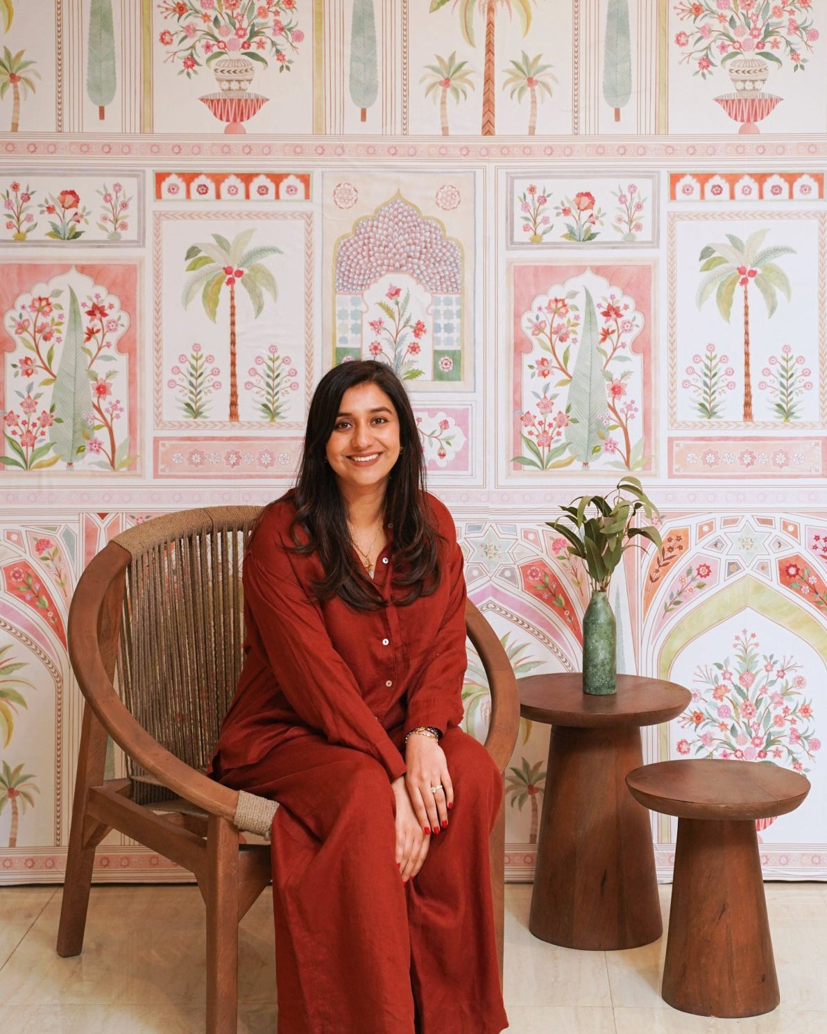 Jaipur Royale - Rani Pink - Marble Lotus - Jaipur Royale - Rani Pink