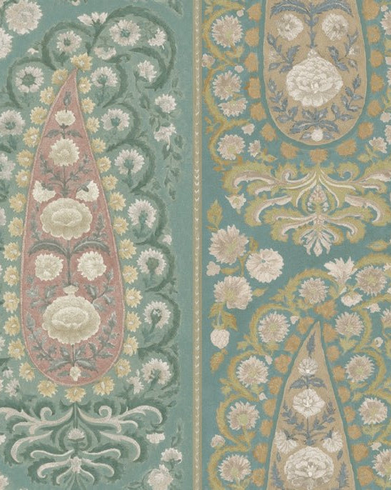 Jamshed Jamavar Striped - Marble Lotus - Jamshed Jamavar Striped