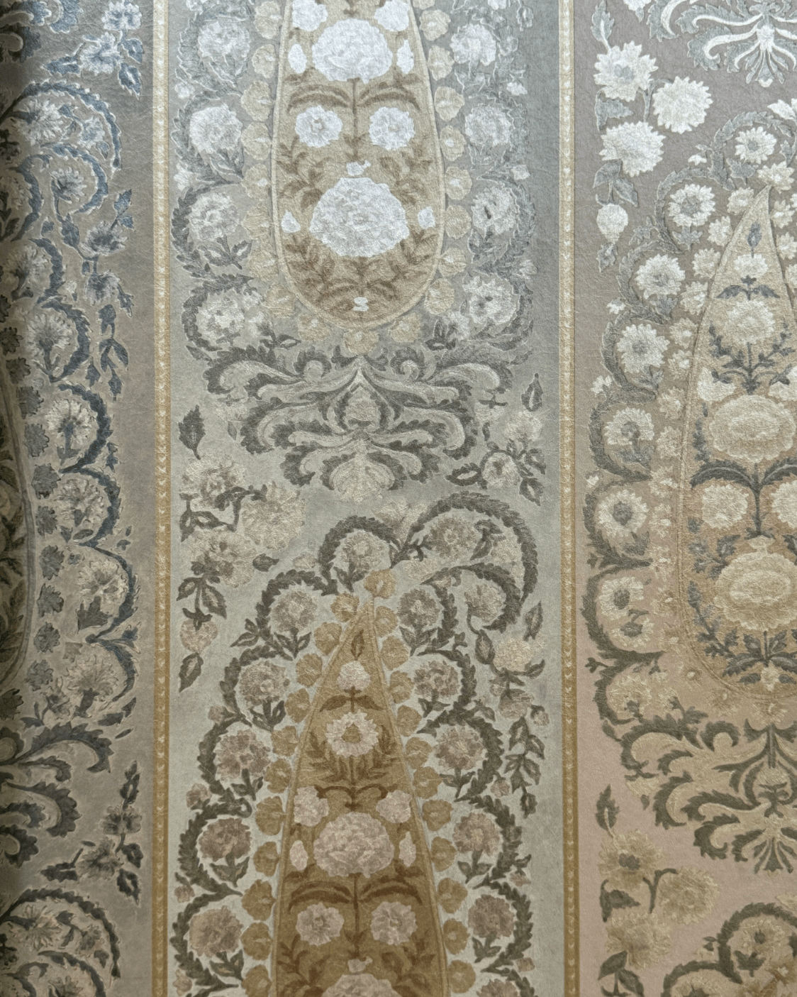Jamshed Jamavar Striped - Marble Lotus - Jamshed Jamavar Striped