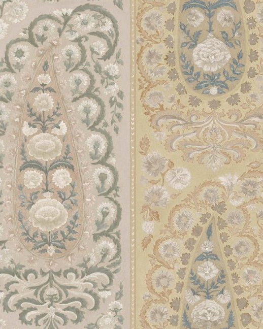 Jamshed Jamavar Striped - Marble Lotus - Jamshed Jamavar Striped