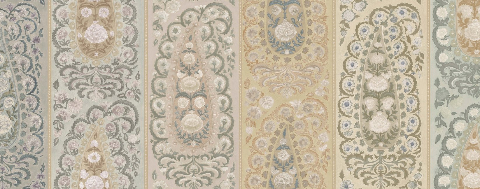 Jamshed Jamavar Striped - Marble Lotus - Jamshed Jamavar Striped